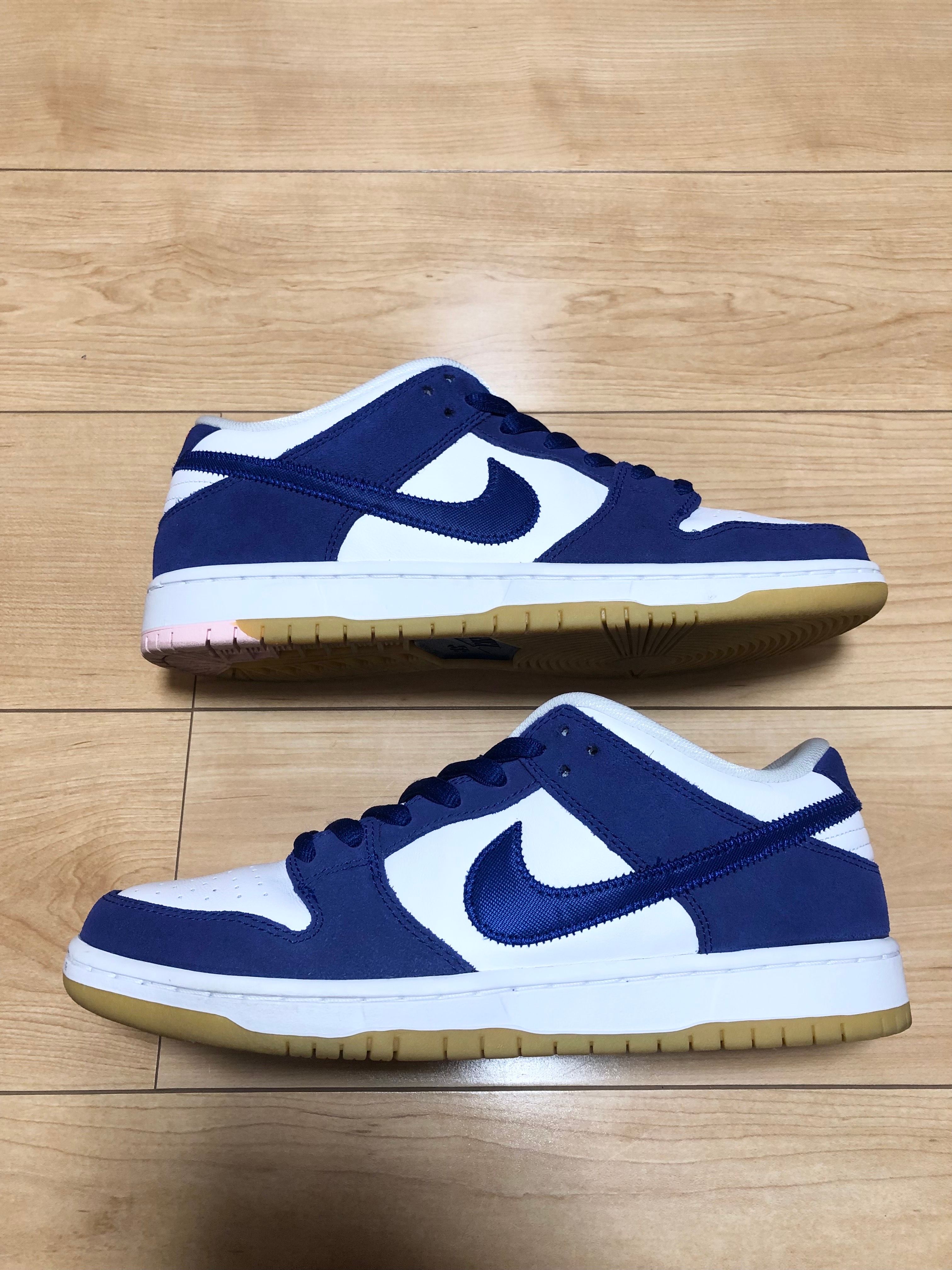 Nike SB Dunk Low "Los Angeles Dodgers/Deep Royal Blue"