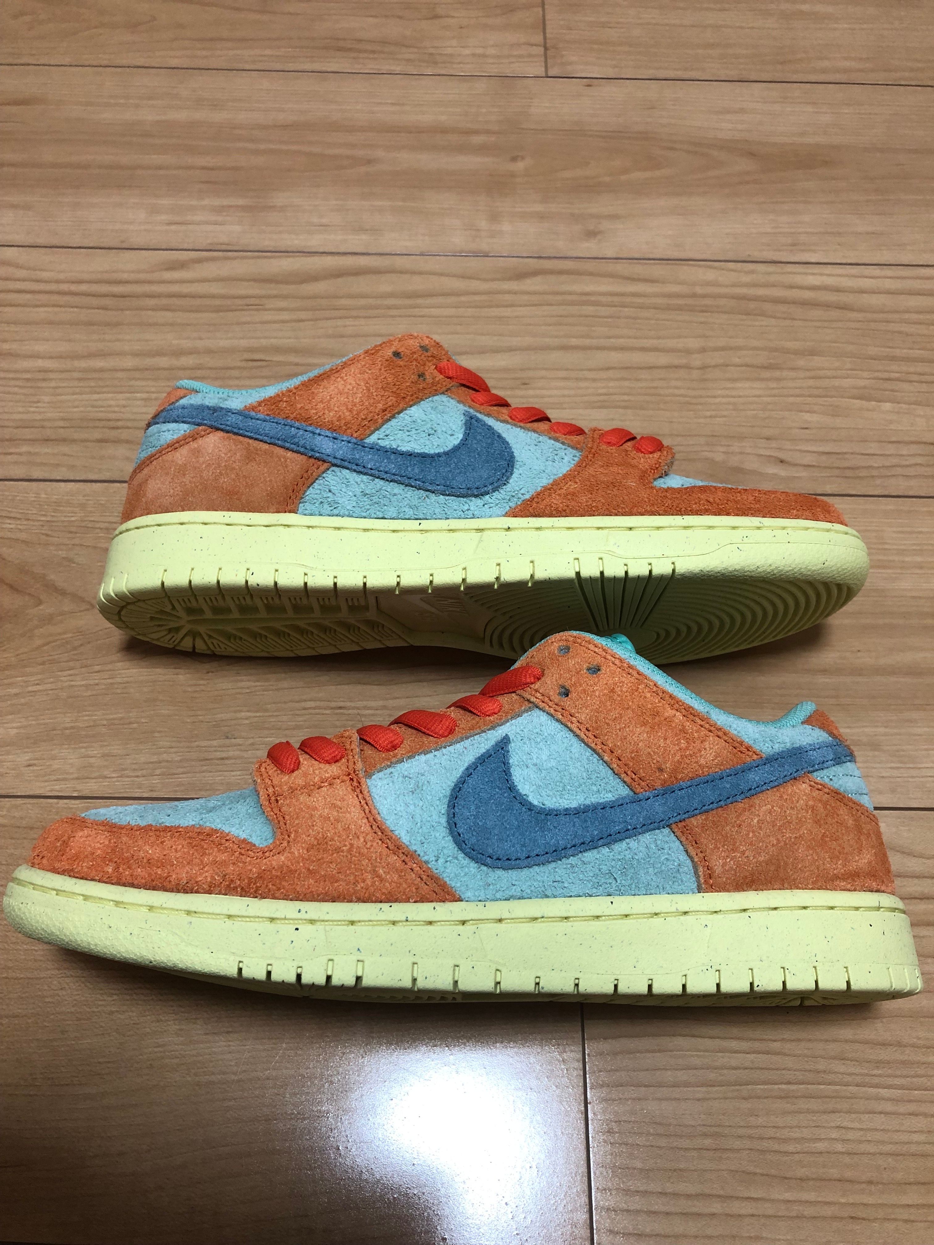 Nike SB Dunk Low Pro PRM "Orange and Emerald Rise"