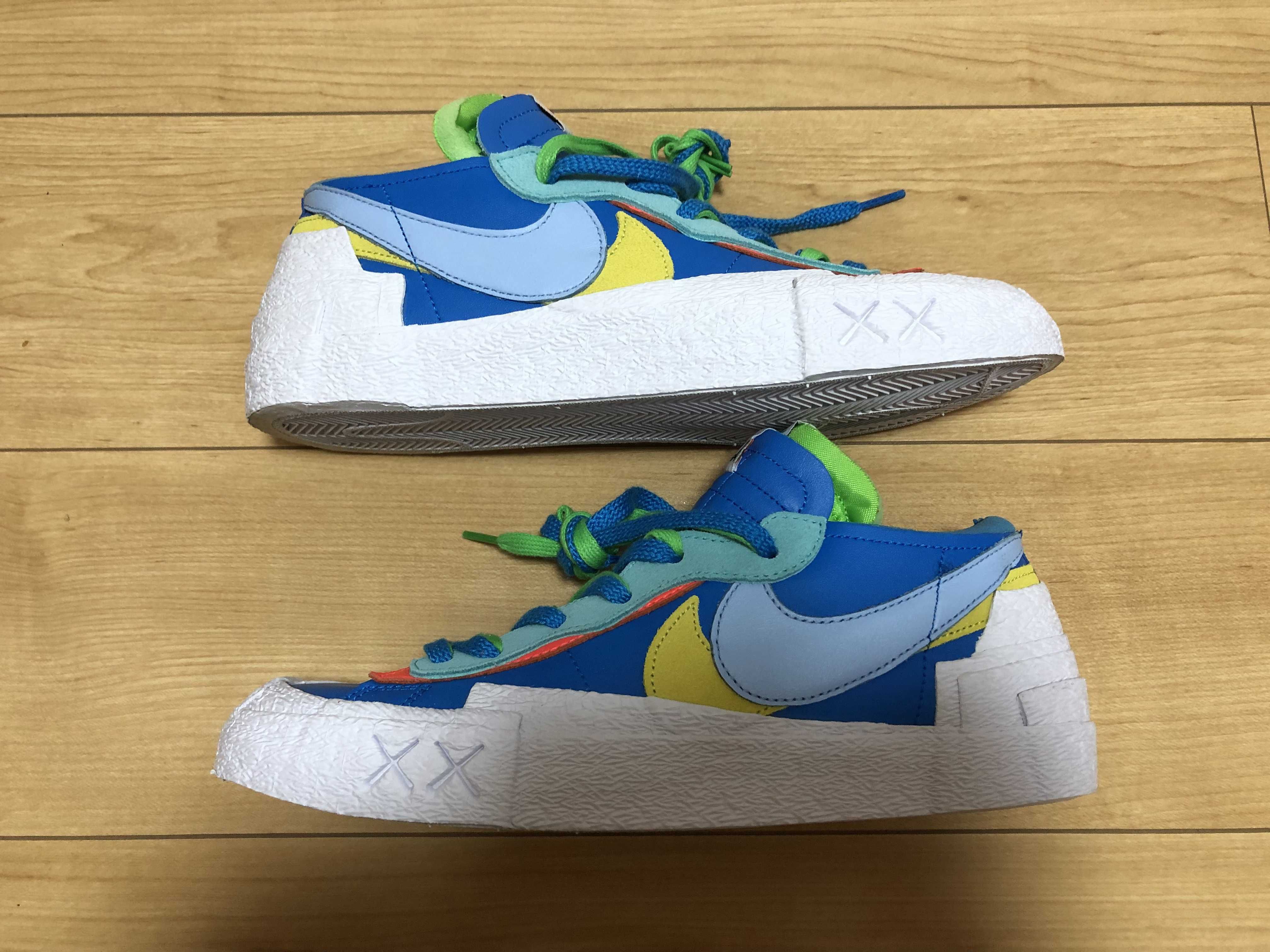 KAWS × sacai × Nike Blazer Low "Neptune Blue"