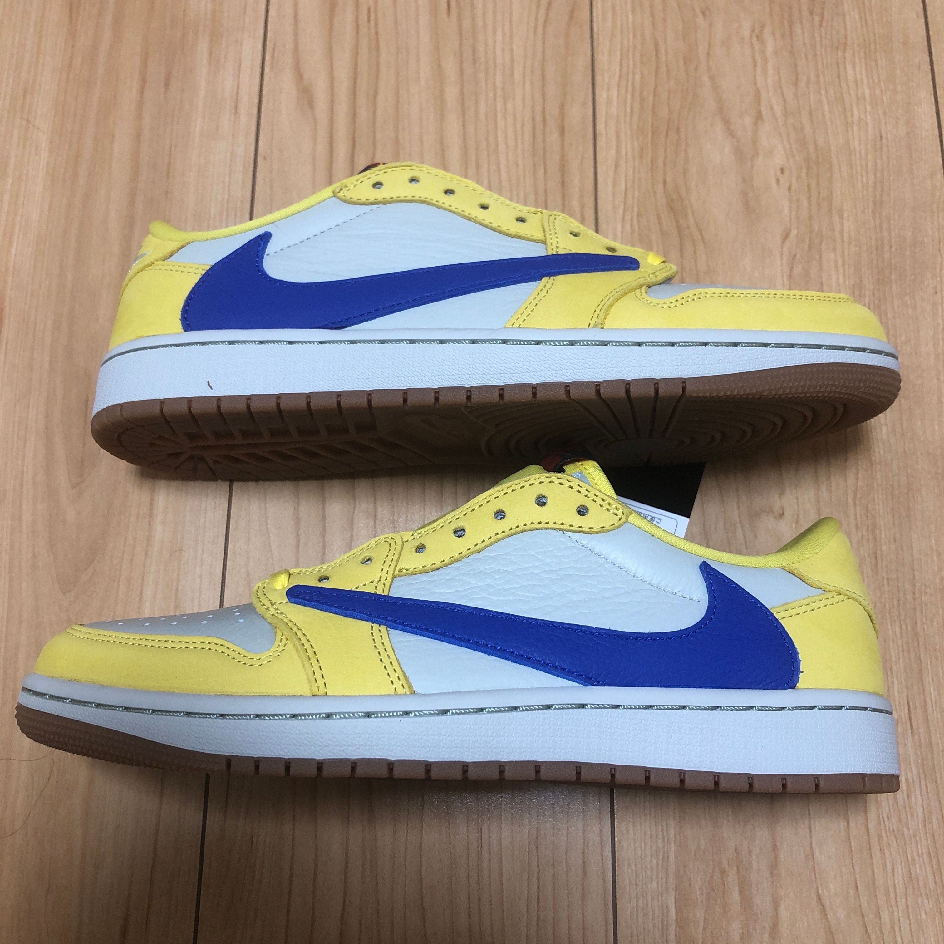 Travis Scott × Nike Women's Air Jordan 1 Retro Low OG "Canary"
