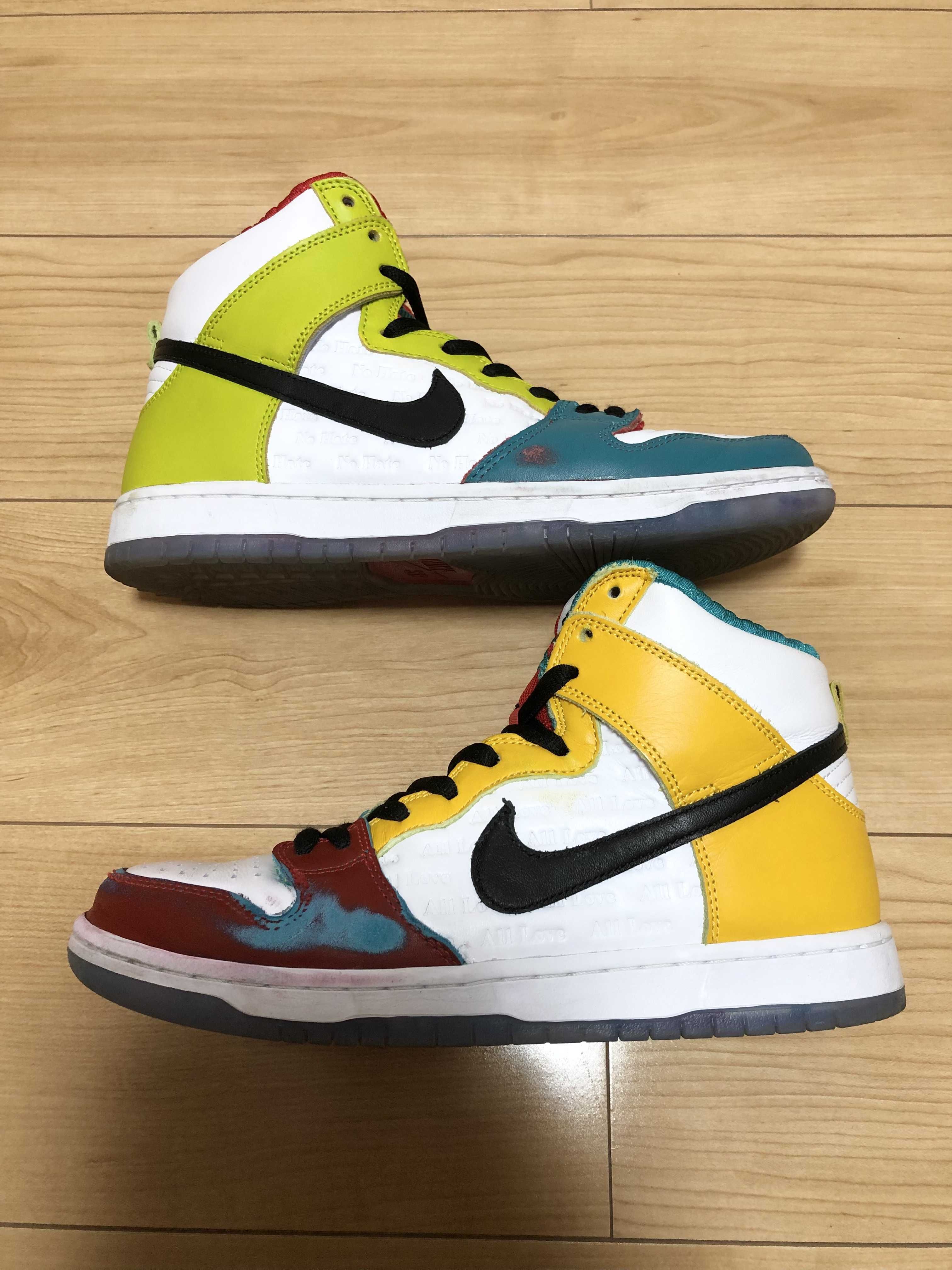froSkate × Nike SB Dunk High Pro QS "All Love"