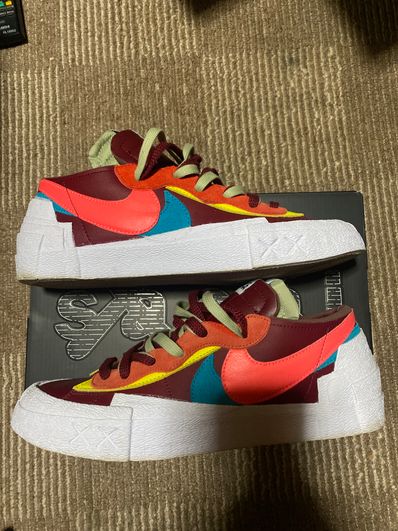 KAWS × sacai × Nike Blazer Low "Team Red"