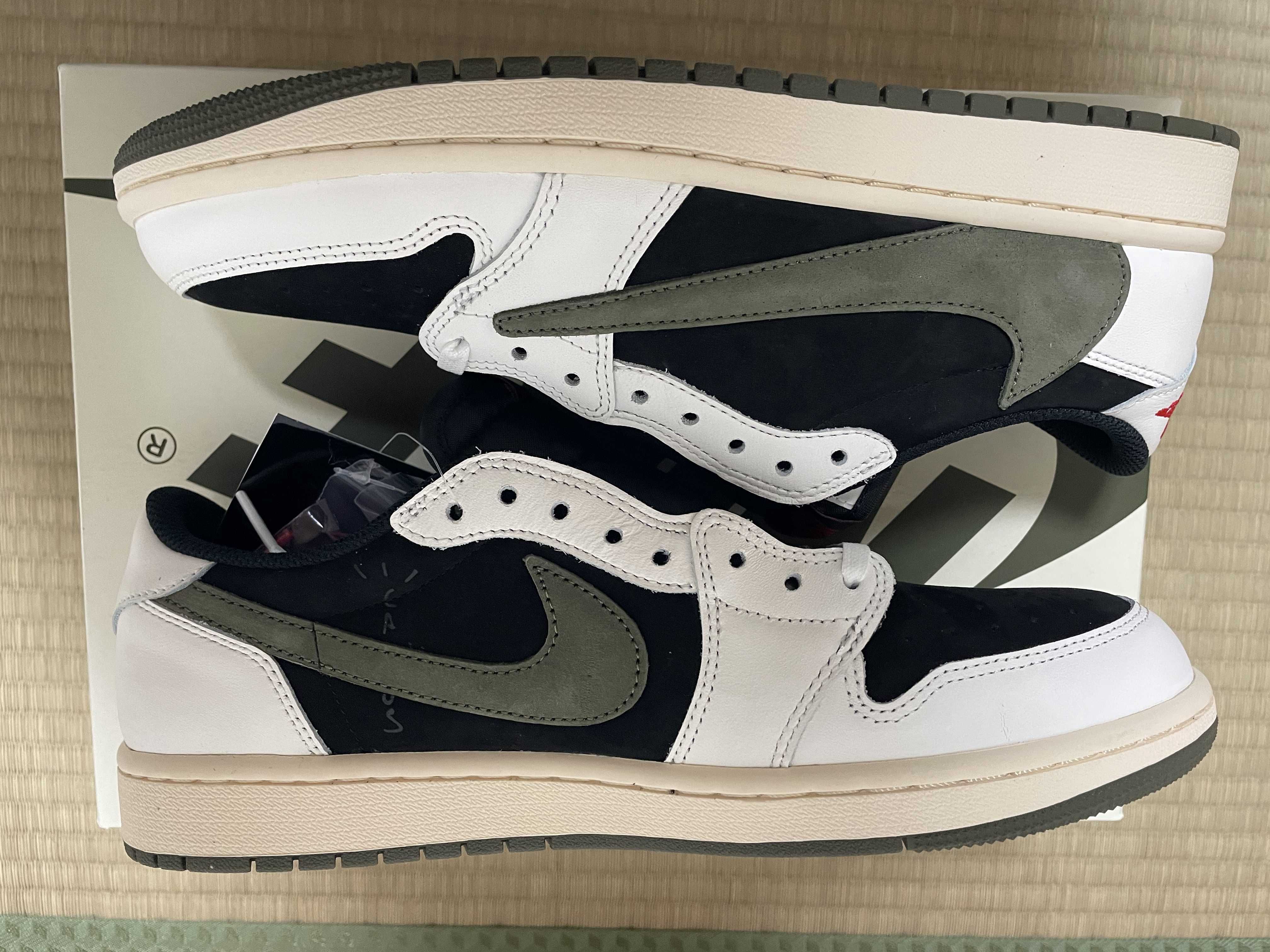 Travis Scott × Nike Women's Air Jordan 1 Low OG "Medium Olive"