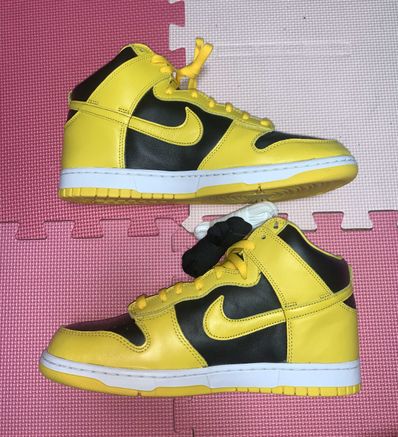 Nike Dunk High "Black/Varsity Maize"