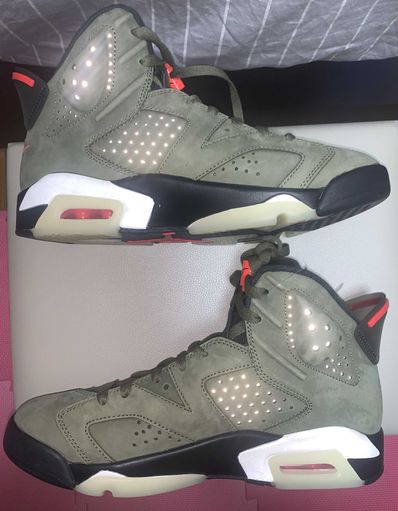 Travis Scott × Nike Air Jordan 6 Retro "Medium Olive"