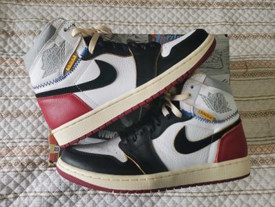 UNION × Nike Air Jordan 1 Retro High OG NRG "Varsity Red/Wolf Grey"