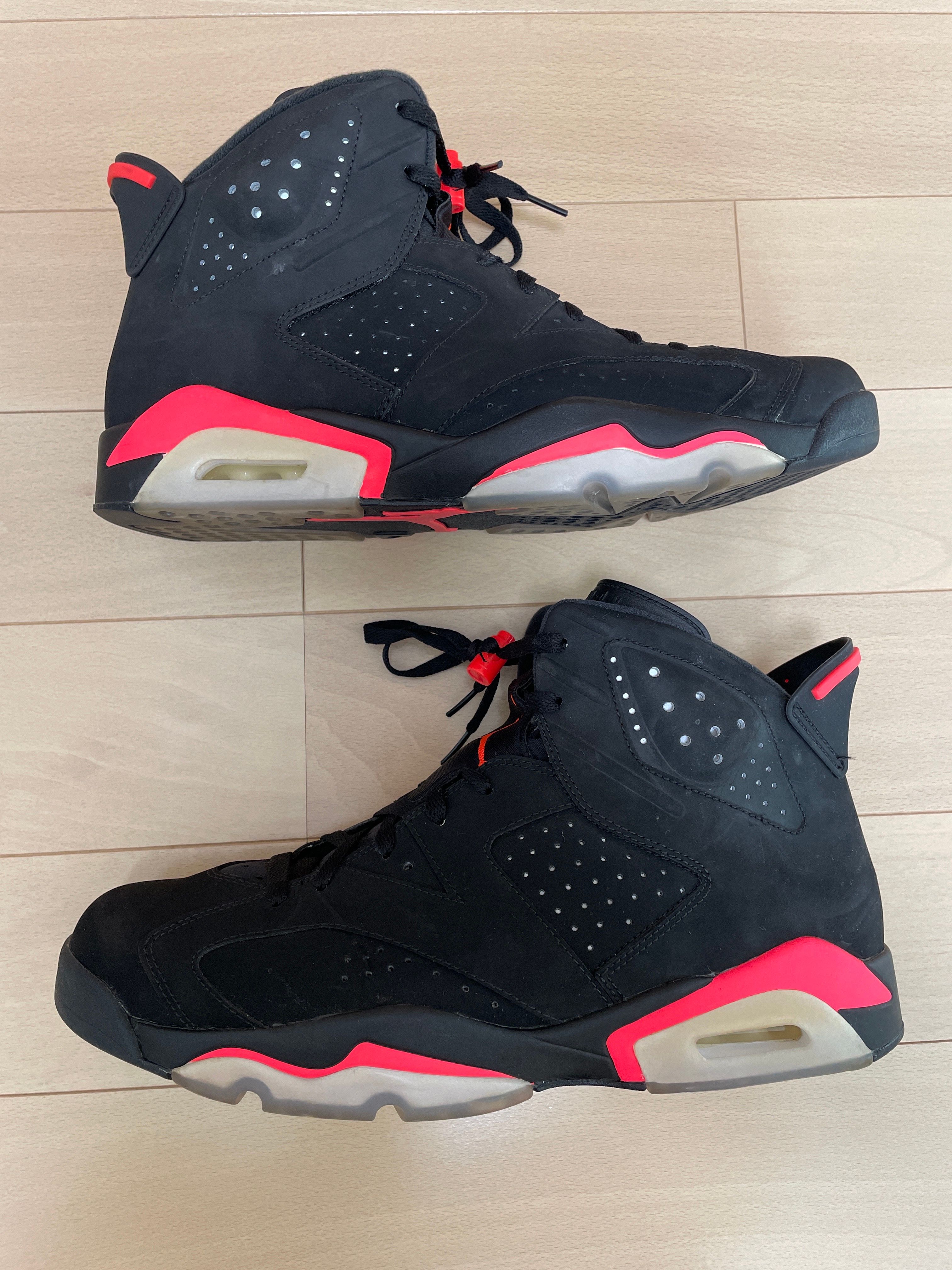 NIKE AIR JORDAN 6 RETRO "INFRARED BLACK" (2014)