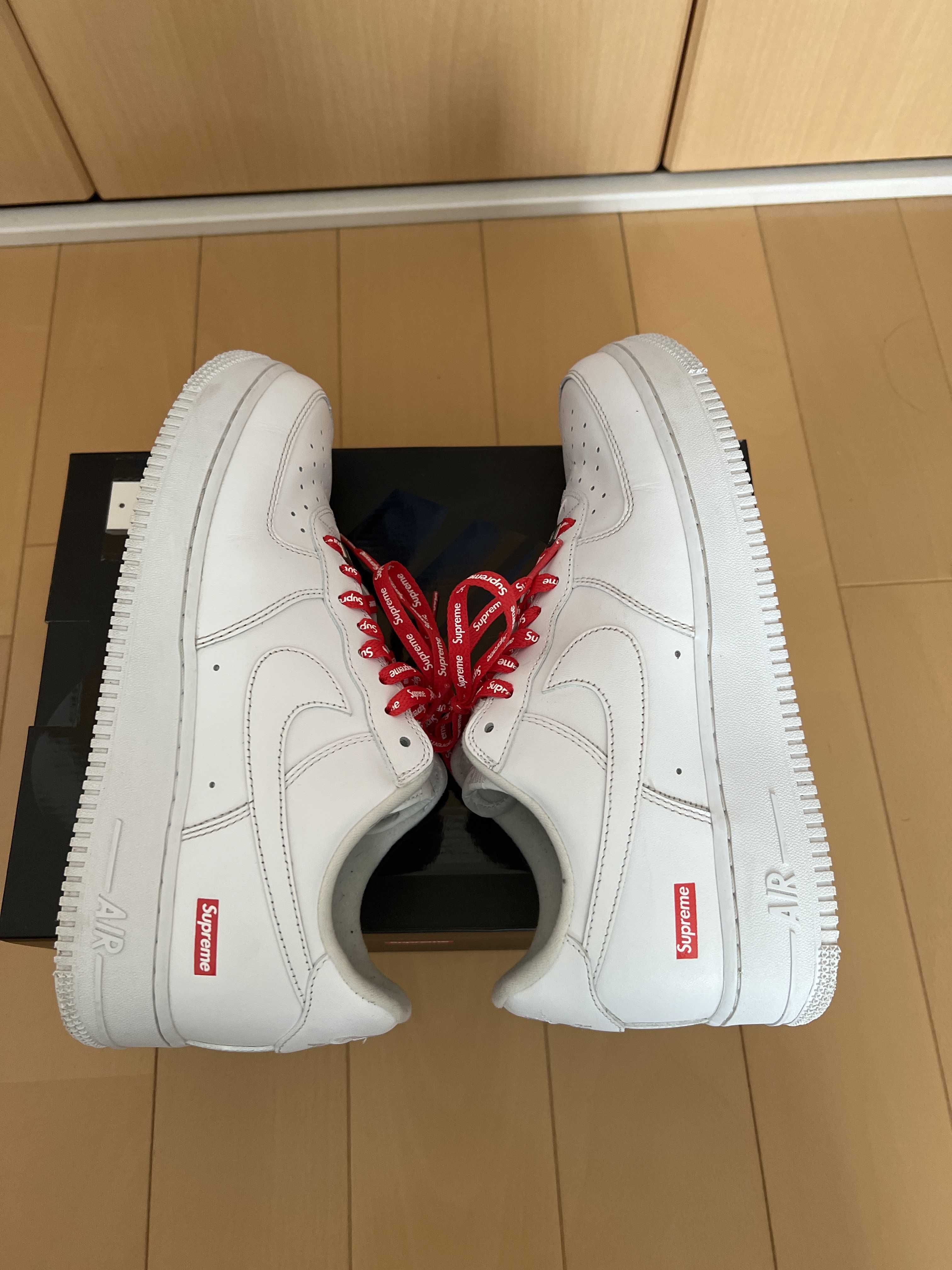 Supreme × Nike Air Force 1 Low "White"