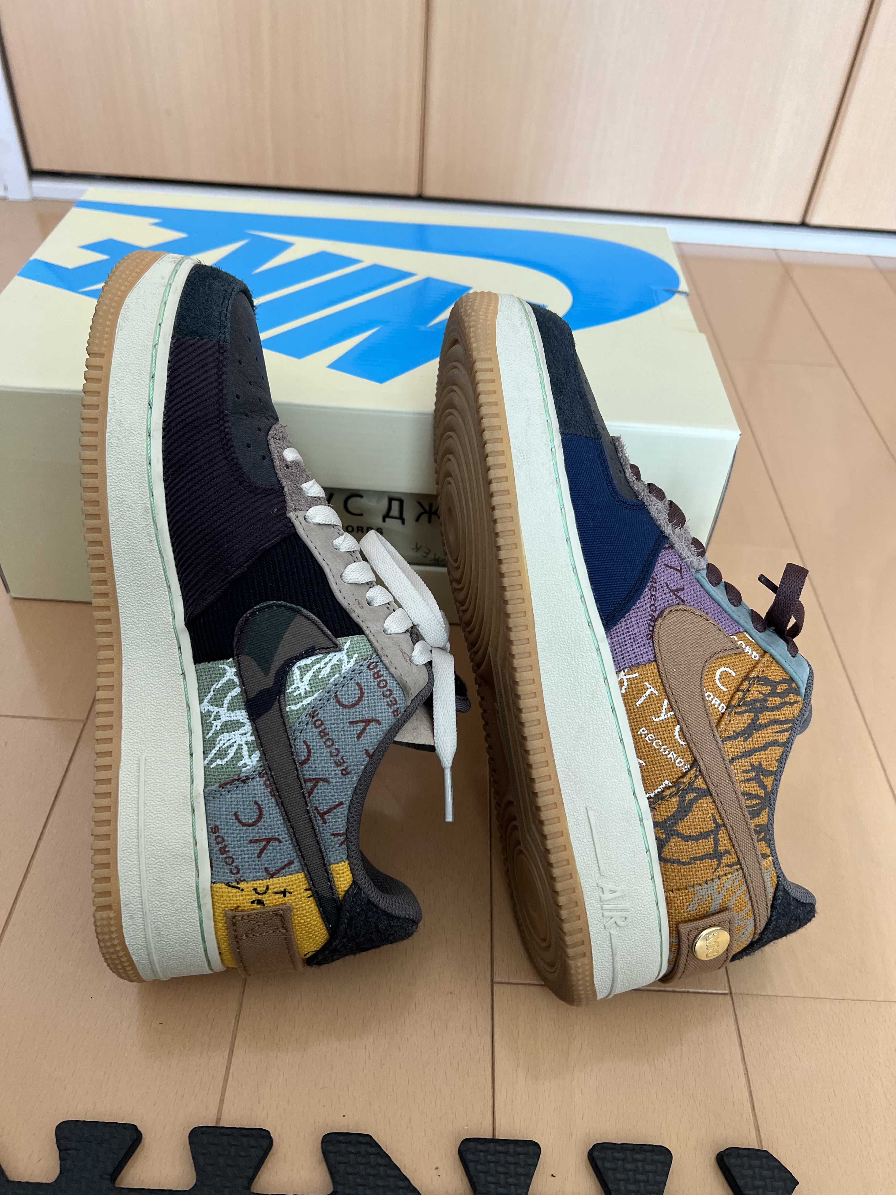 Travis Scott × Nike Air Force 1 Low Cactus Jack "Multi Color"