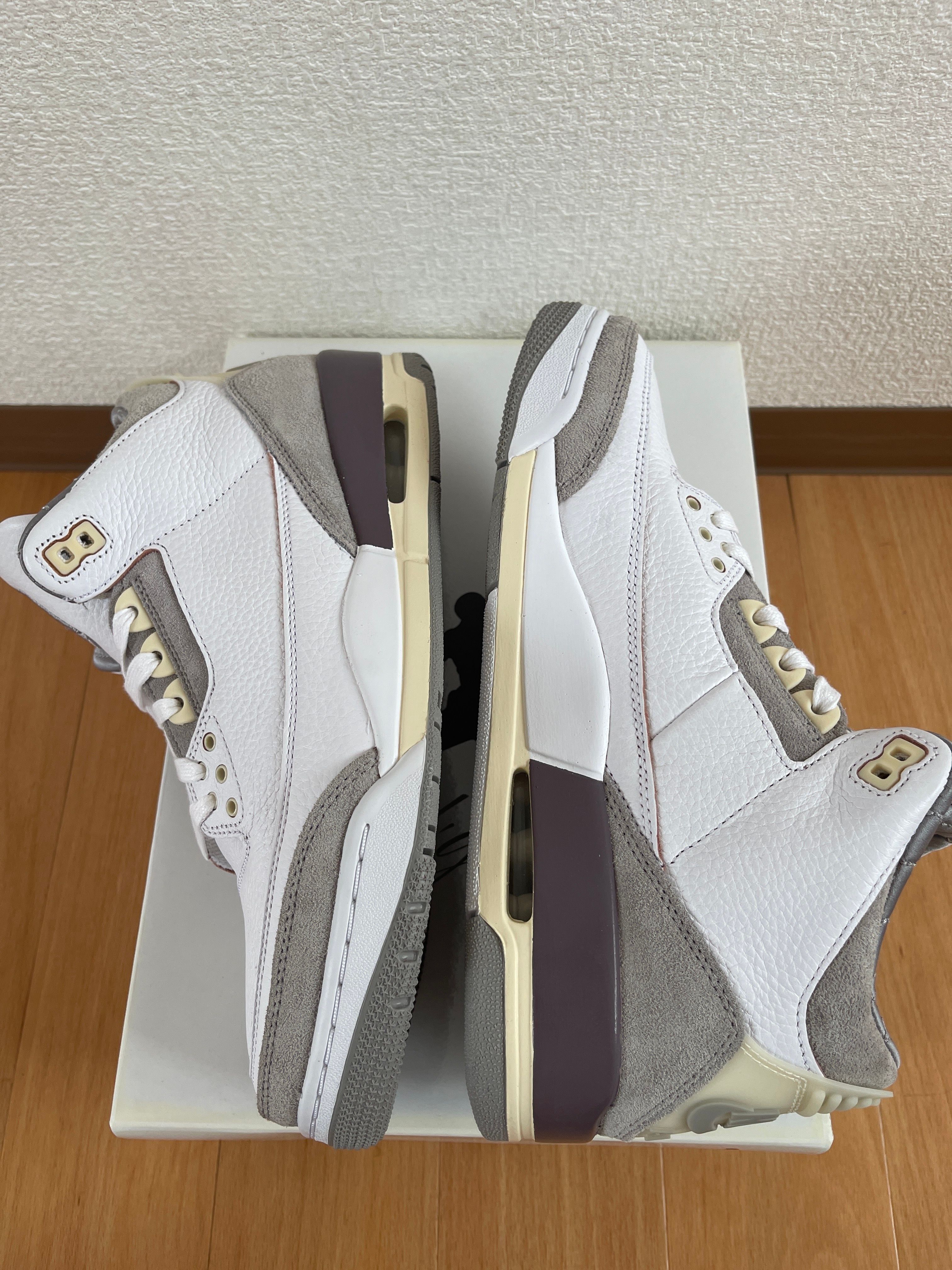A Ma Maniere × Nike Women's Air Jordan 3 Retro SP "White/Medium Grey Violet Ore"