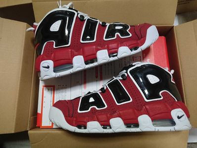 Nike Air More Uptempo ’96 "Black and Varsity Red" (2021)
