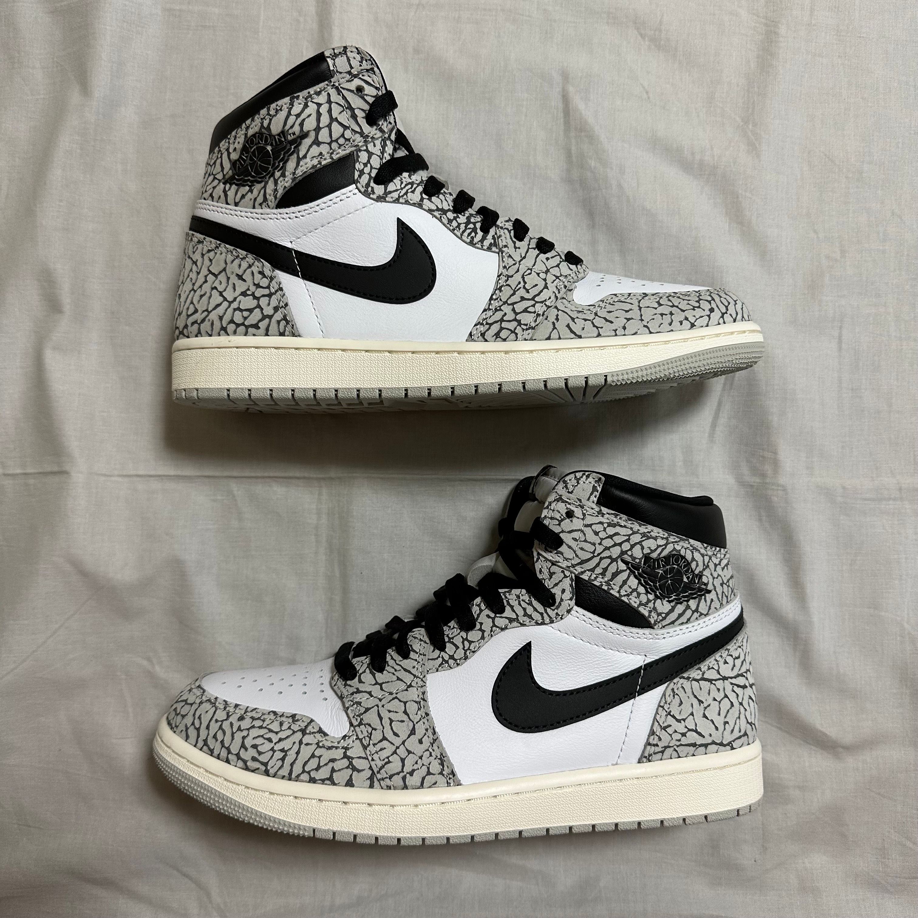 Nike Air Jordan 1 High OG "White Cement/Safari"