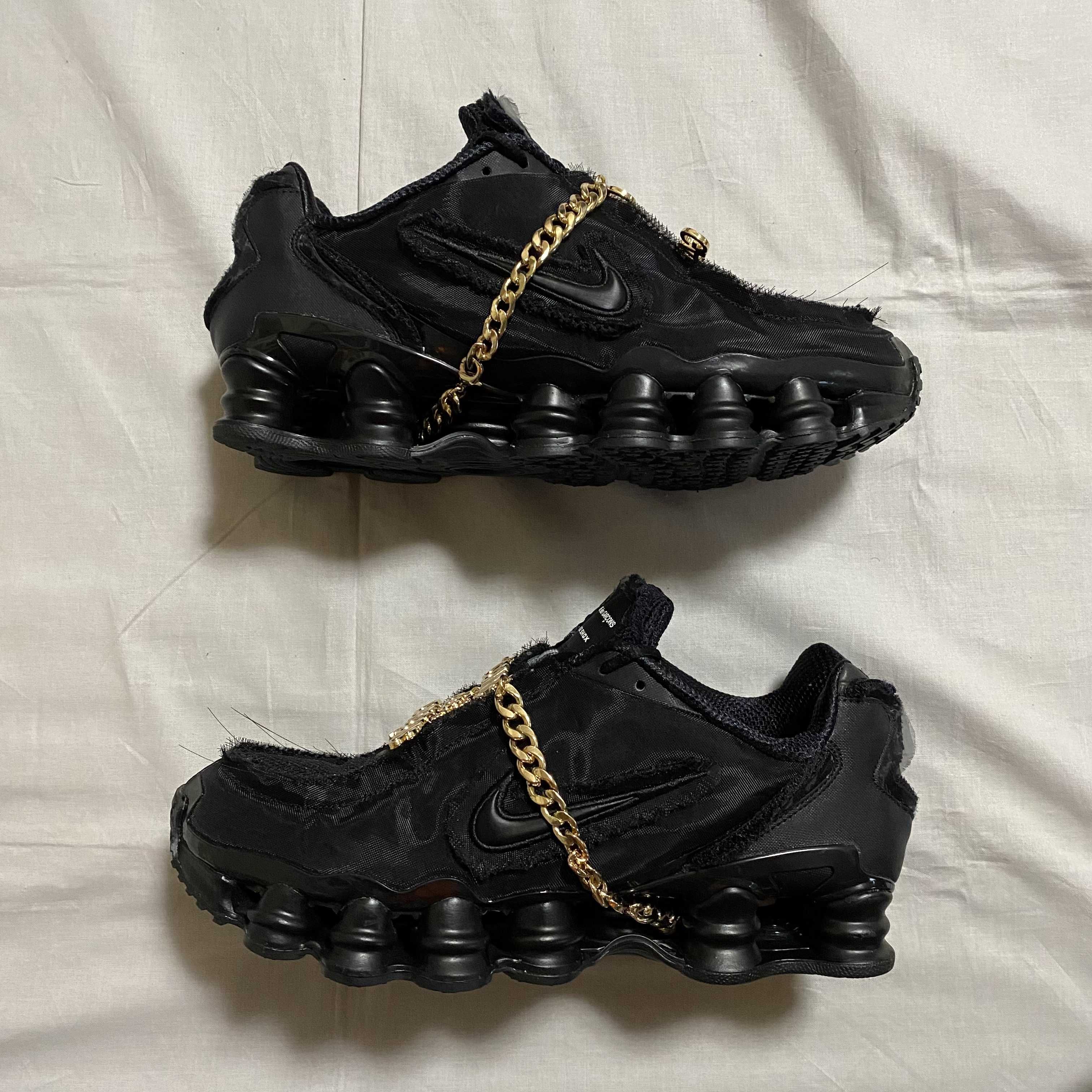 COMME des GARCONS × Nike Women's Shox TL "Black"