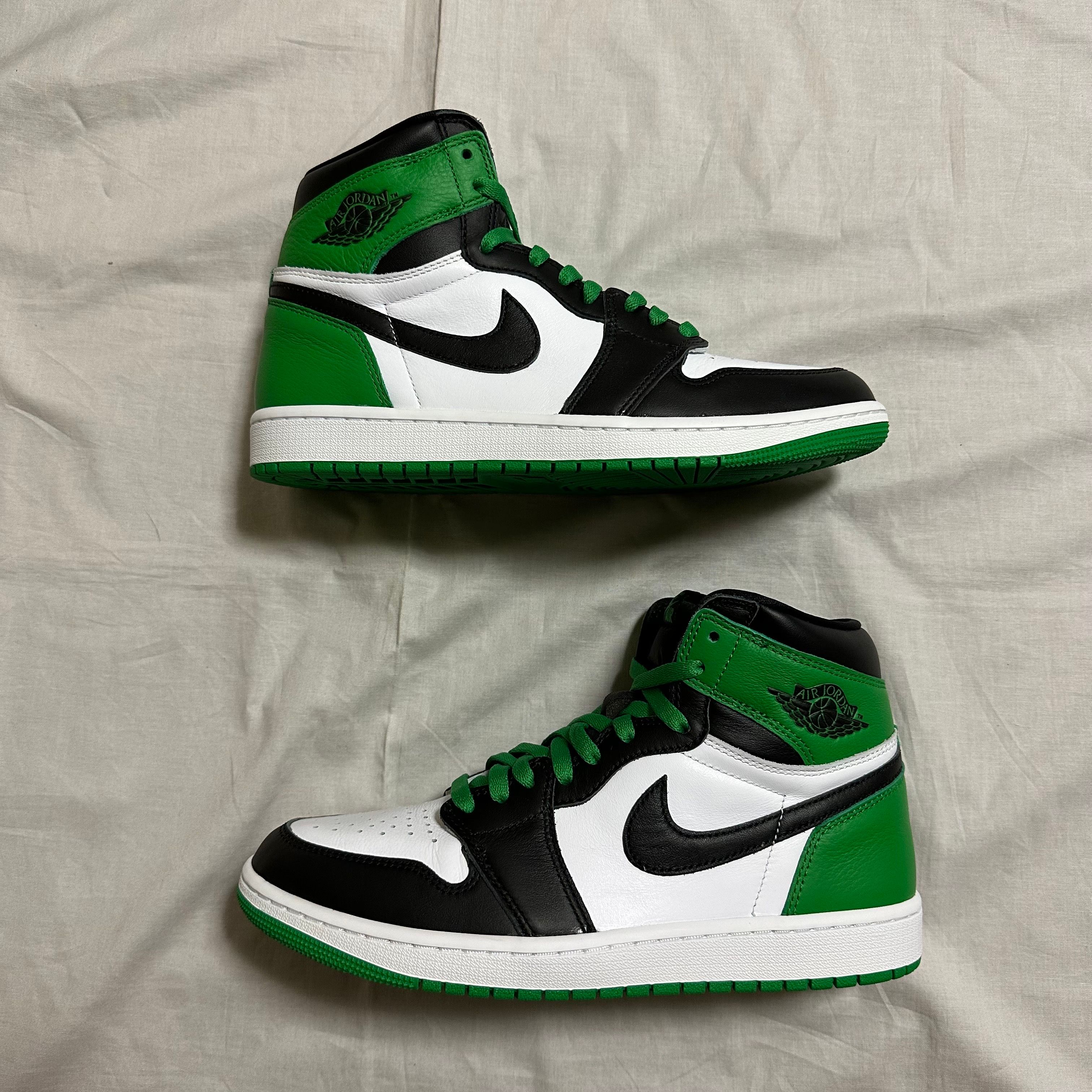 Nike Air Jordan 1 Retro High OG "Celtics/Black and Lucky Green" (2023)