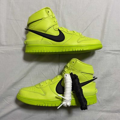 AMBUSH × NIKE DUNK HIGH "FLASH LIME"