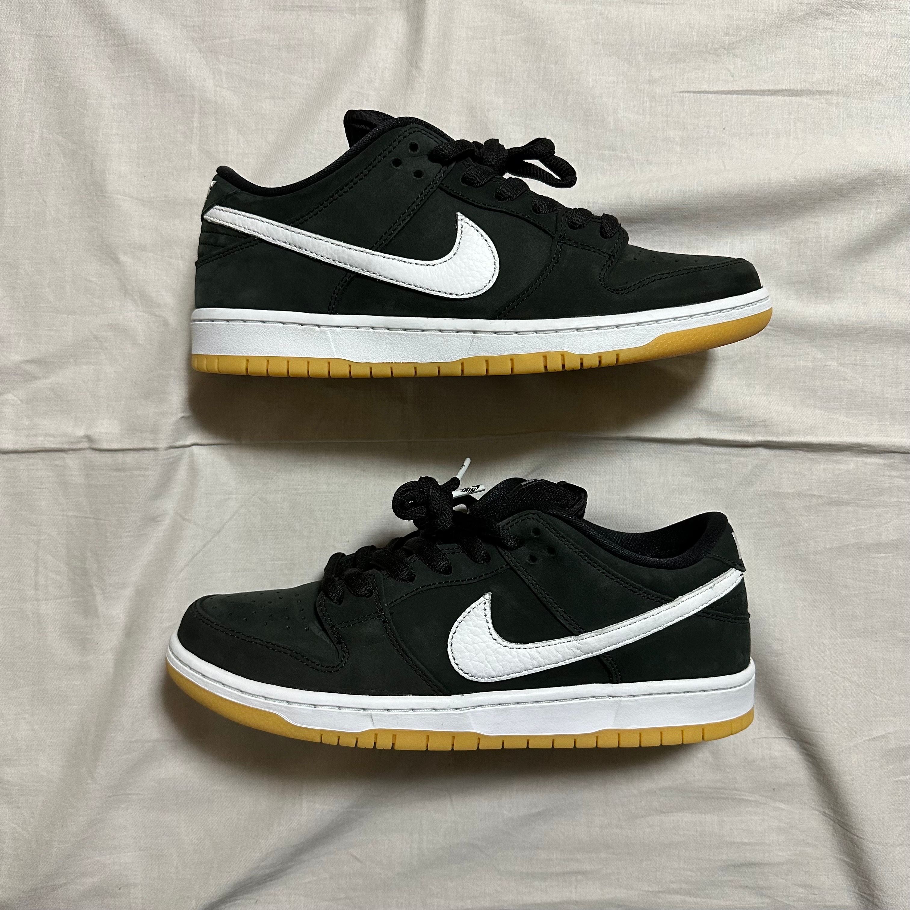 Nike SB Dunk Low Pro "Black/WhiteBlack-Gum Light Brown"