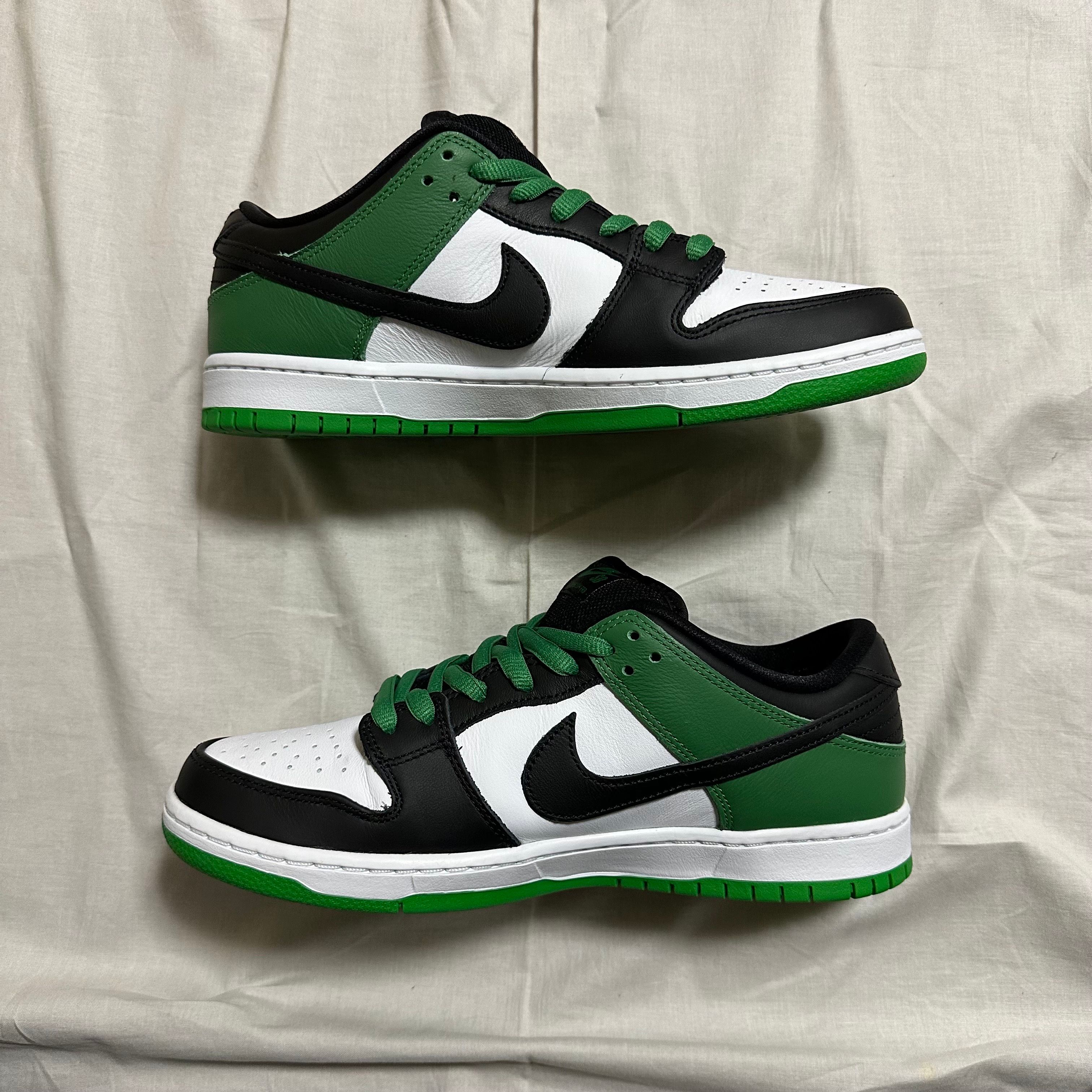 Nike SB Dunk Low Pro "Black and Classic Green"