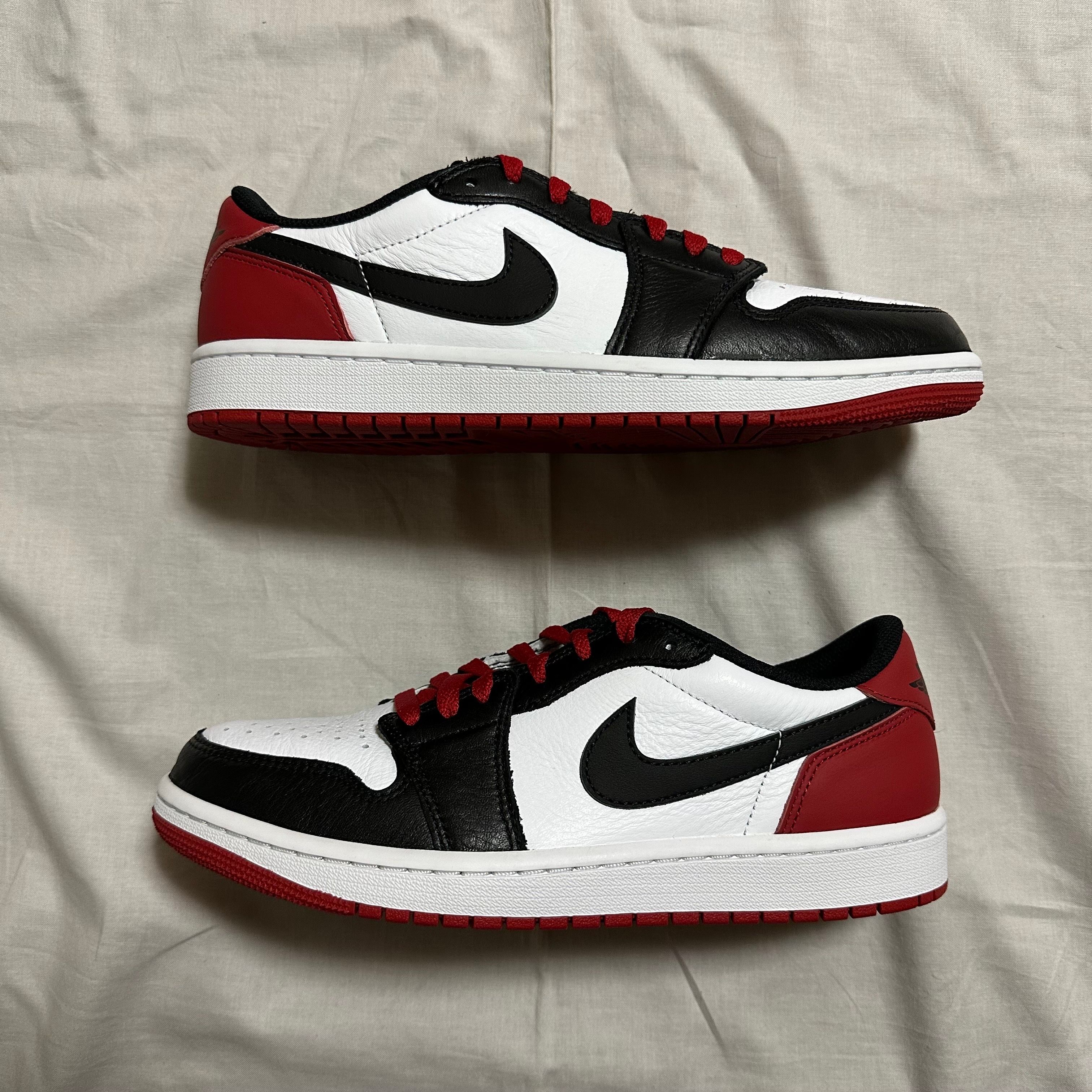 Nike Air Jordan 1 Retro Low OG "Black Toe"