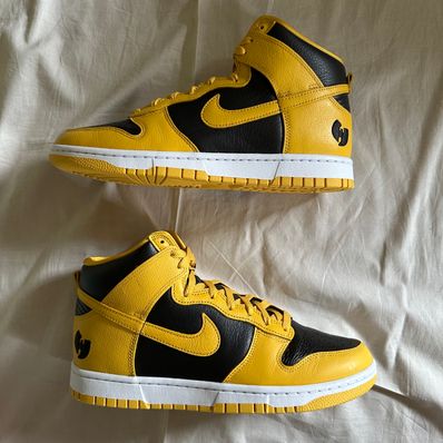 Wu-Tang Clan × Nike Dunk High Retro PRM "Black and Pollen"