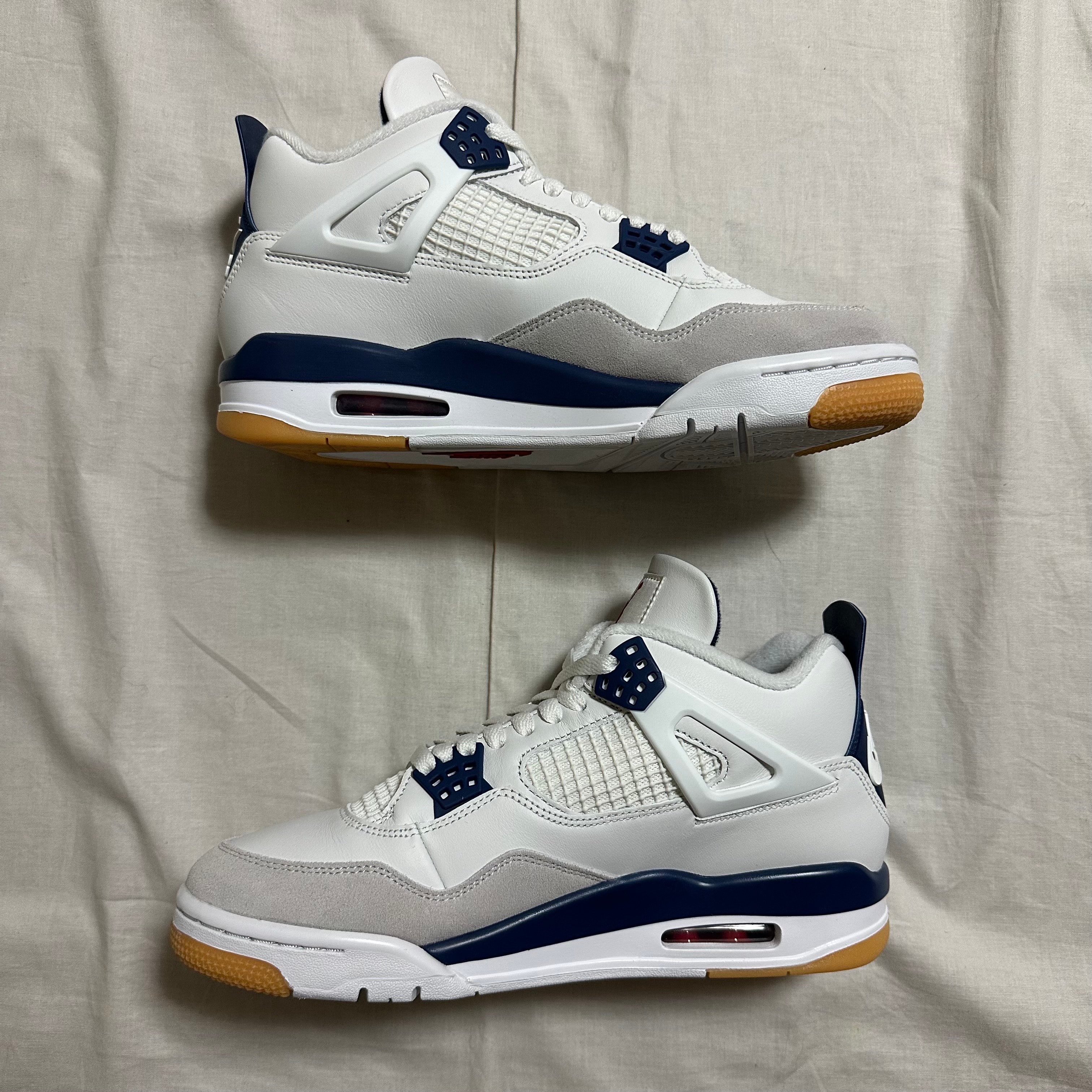 Nike SB Air Jordan 4 Retro SP "Summit White/Navy"
