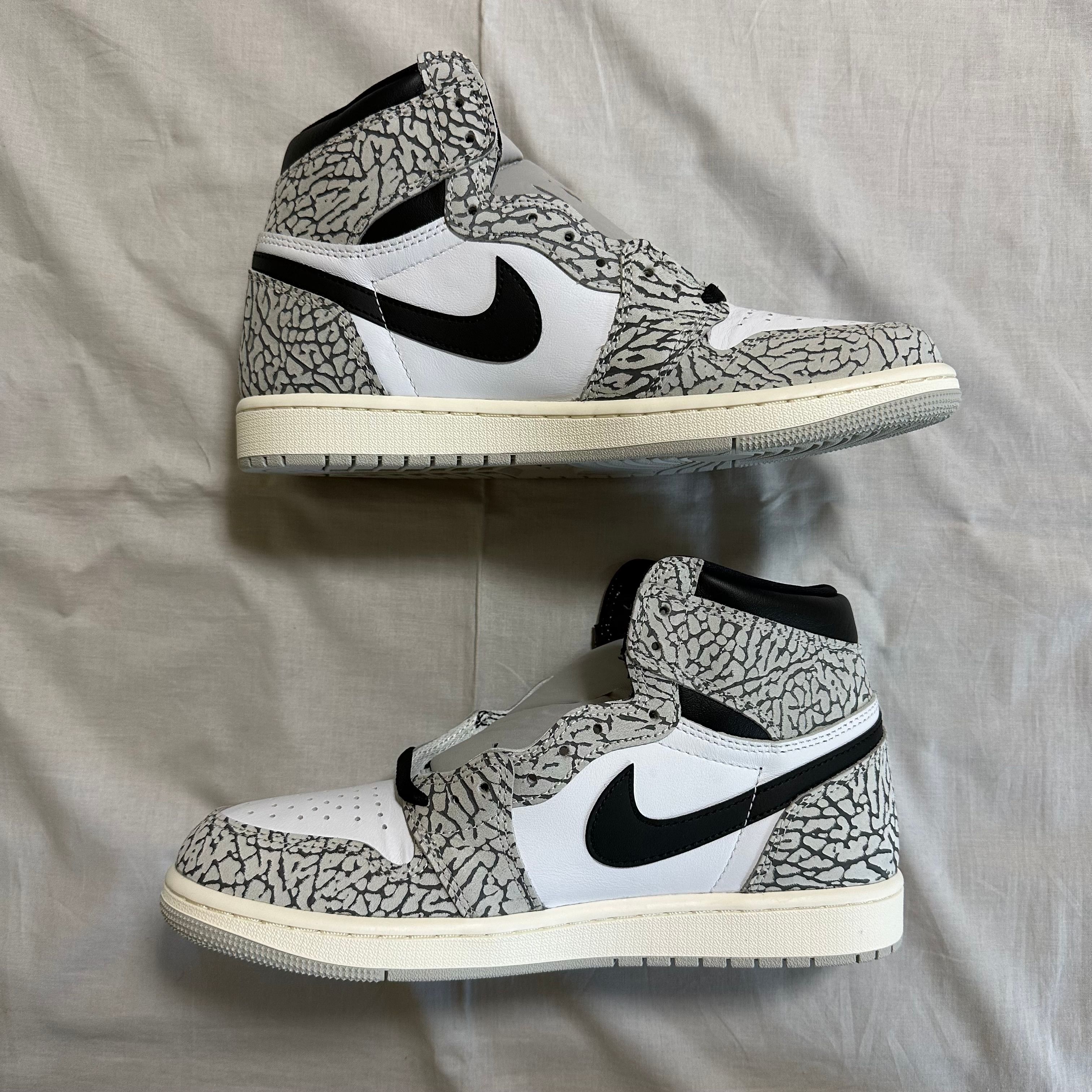 Nike Air Jordan 1 High OG "White Cement/Safari"