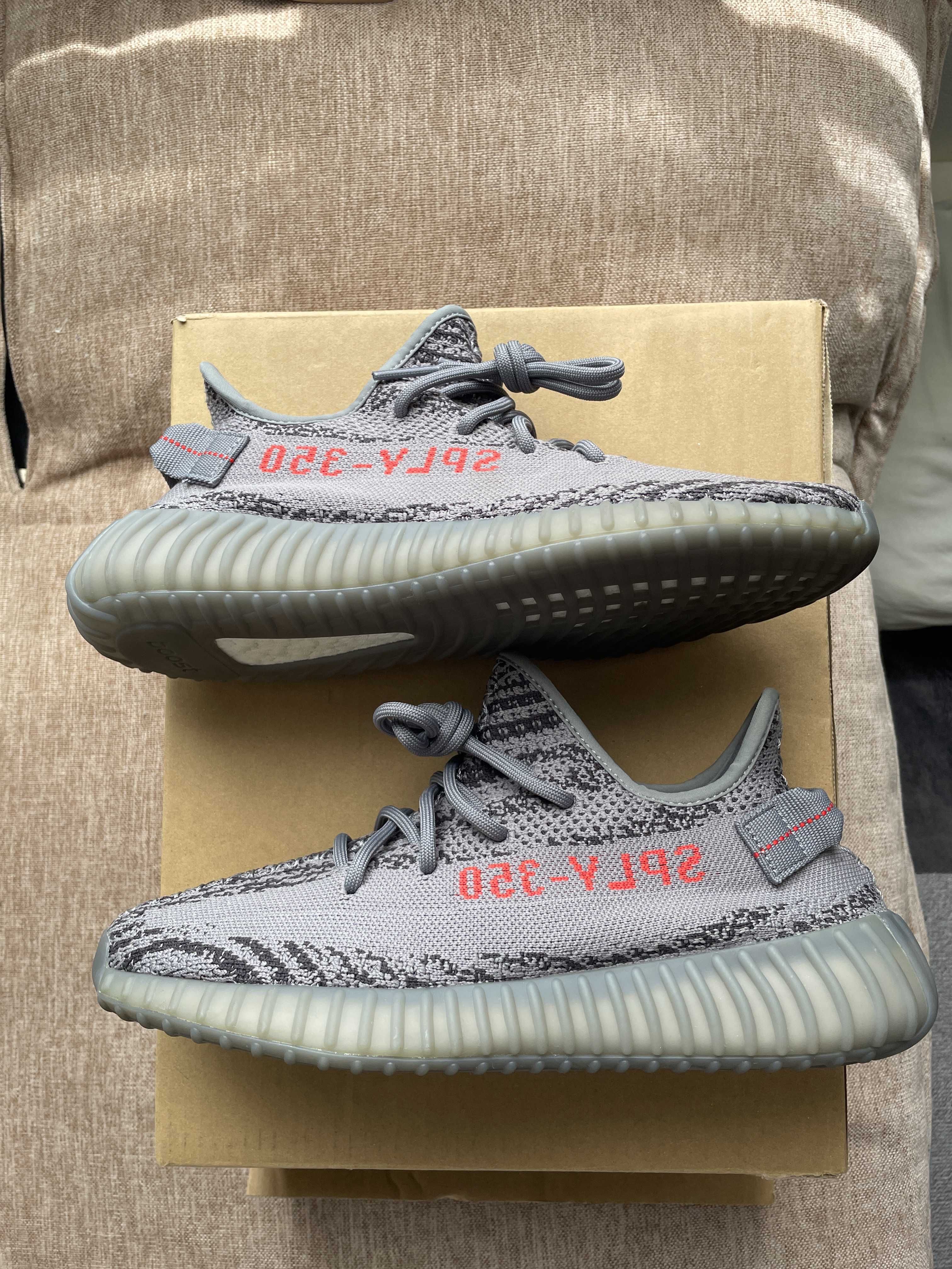 adidas Yeezy Boost 350 V2 "Grey/Bold Orange/DGH Solid Grey"