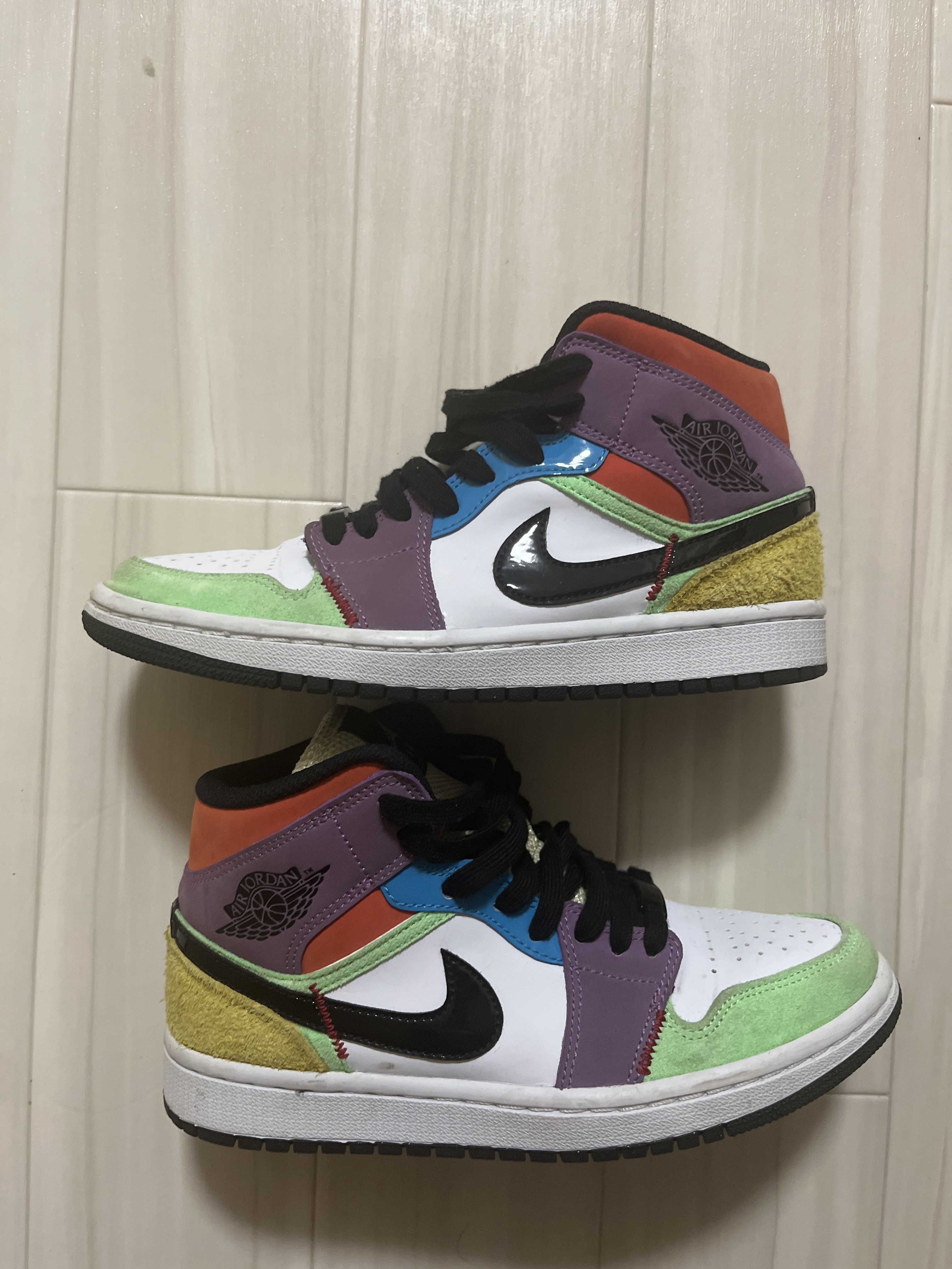 Nike Women's Air Jordan 1 Mid "Multi Color"
