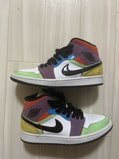 Nike Women's Air Jordan 1 Mid "Multi Color"