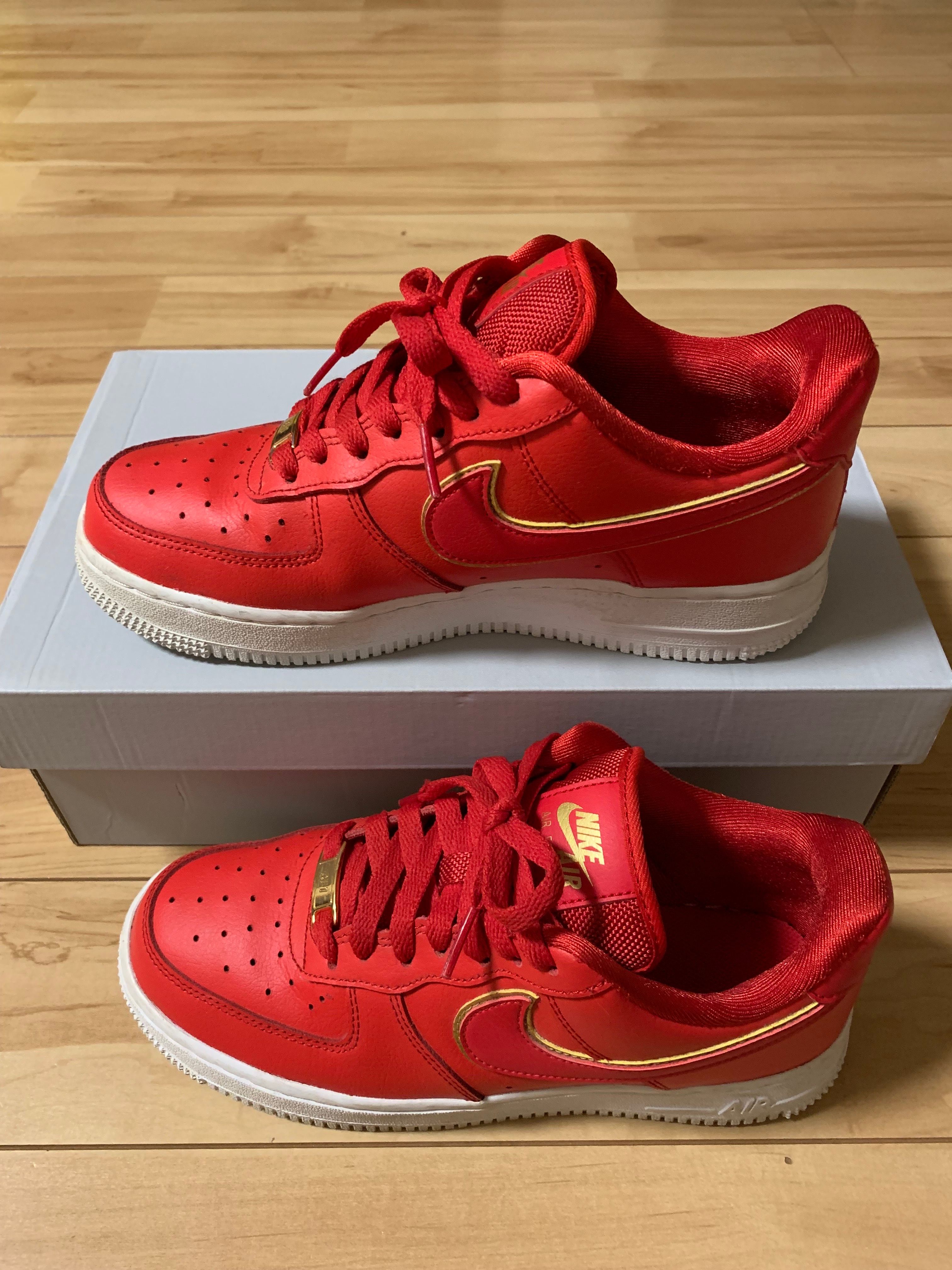 Nike Women's Air Force 1 Low '07 Essential "Red"