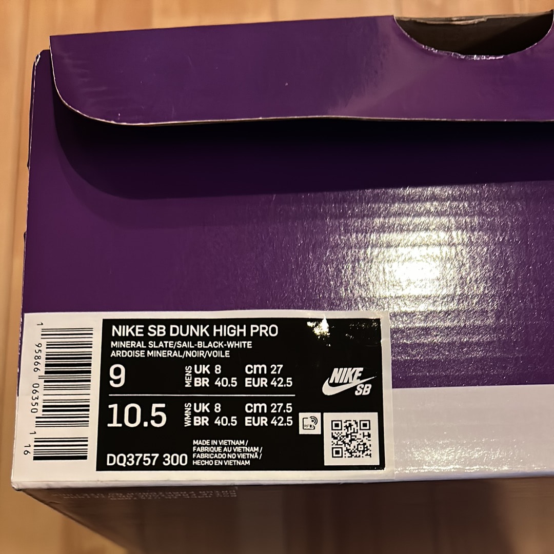 Nike SB Dunk High "Mineral Slate Suede"