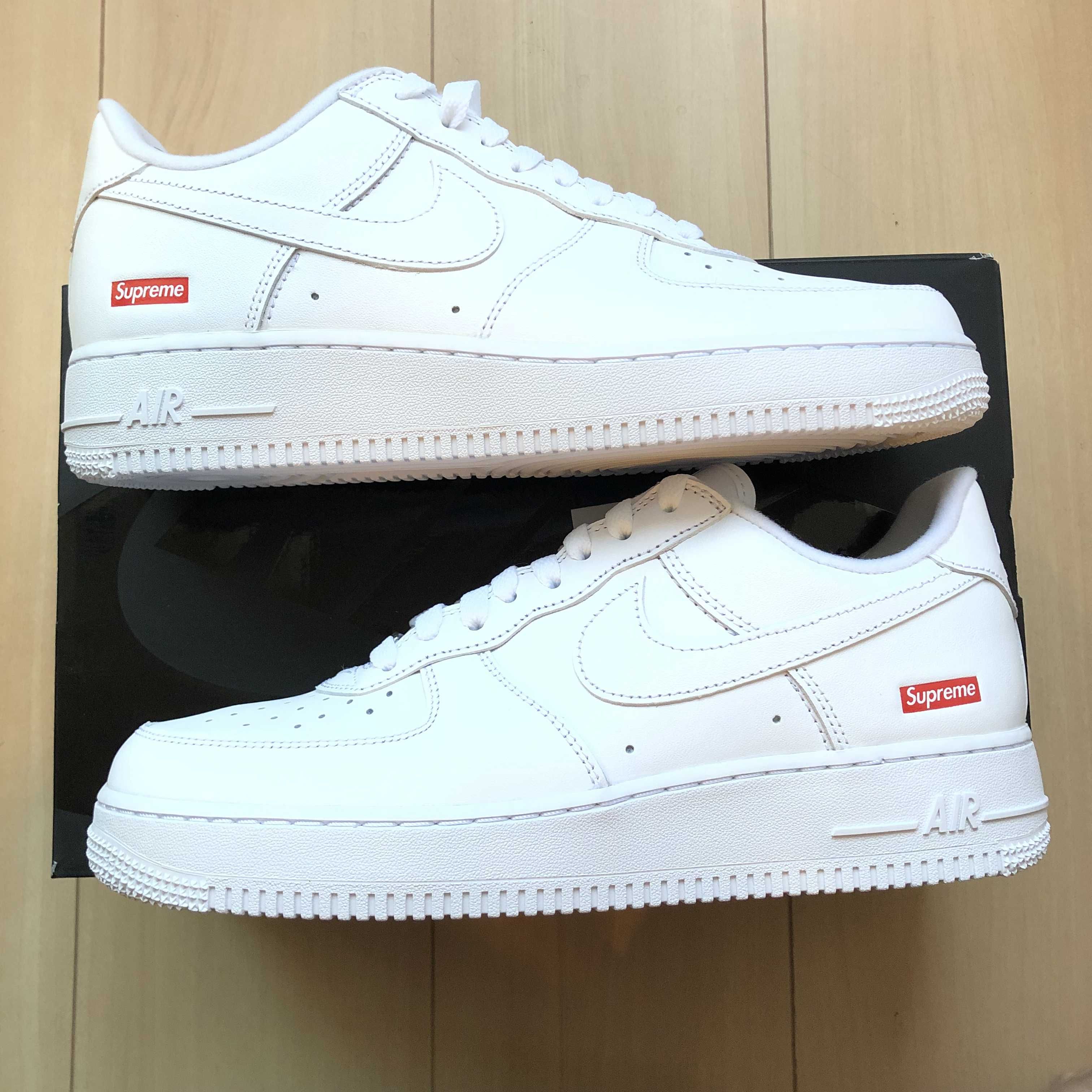 Supreme × Nike Air Force 1 Low "White"