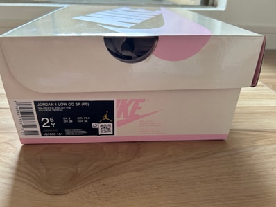 Travis Scott × Nike PS Jordan 1 Low OG SP "Sail/Tropical Pink"
