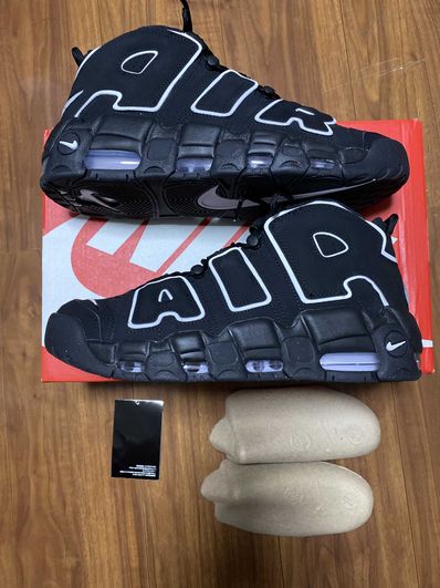 Nike Air More Uptempo "Black/White"(2020)