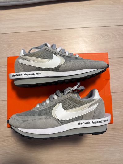 Fragment × sacai × Nike LD Waffle "Light Smoke Grey"
