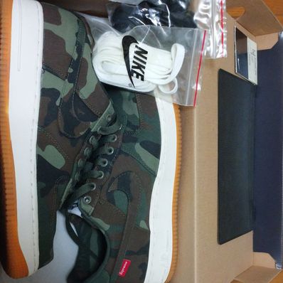 Supreme × Nike Air Force 1 Low "Camouflage"