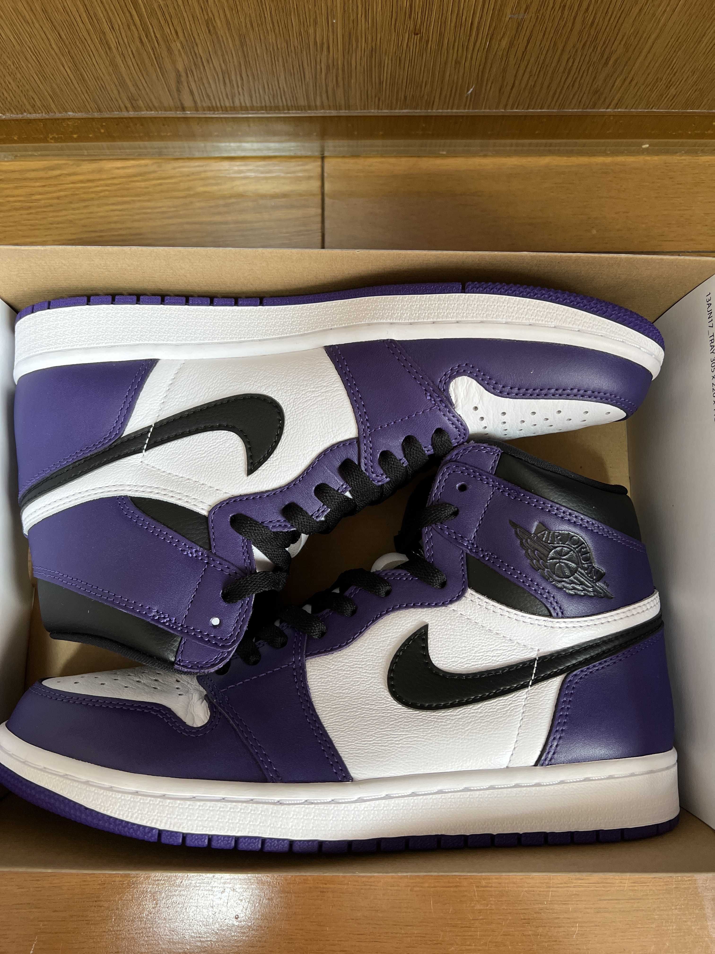 Nike Air Jordan 1 Retro High OG "Court Purple White/Black" (2020)