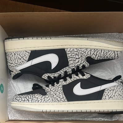 Nike Air Jordan 1 Retro Low OG "Black Cement"