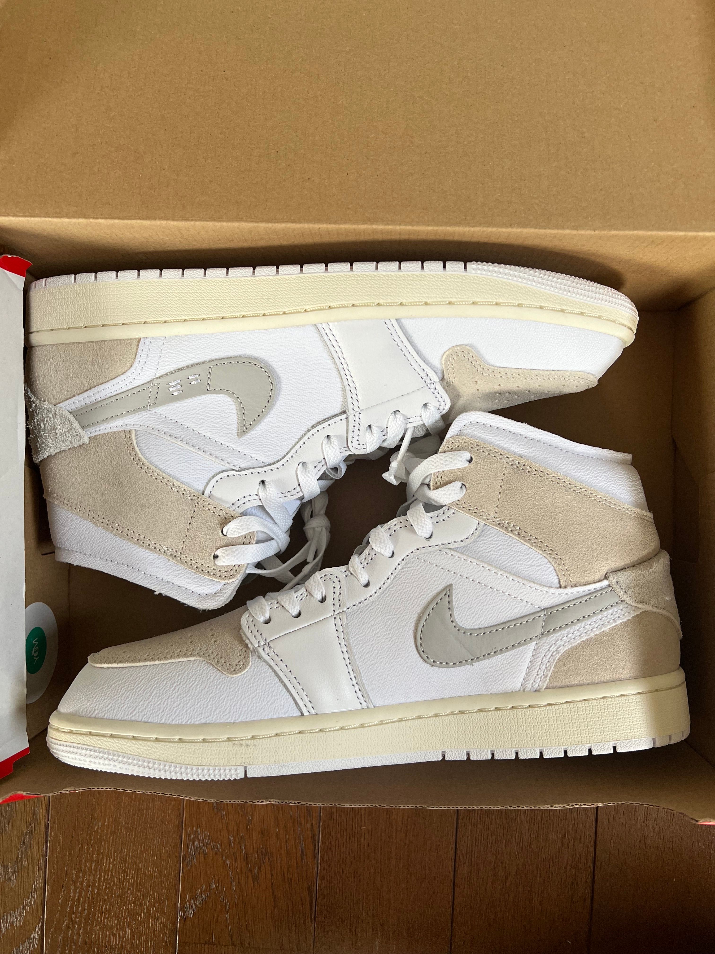 Nike Air Jordan 1 Mid Craft "Light Orewood Brown"