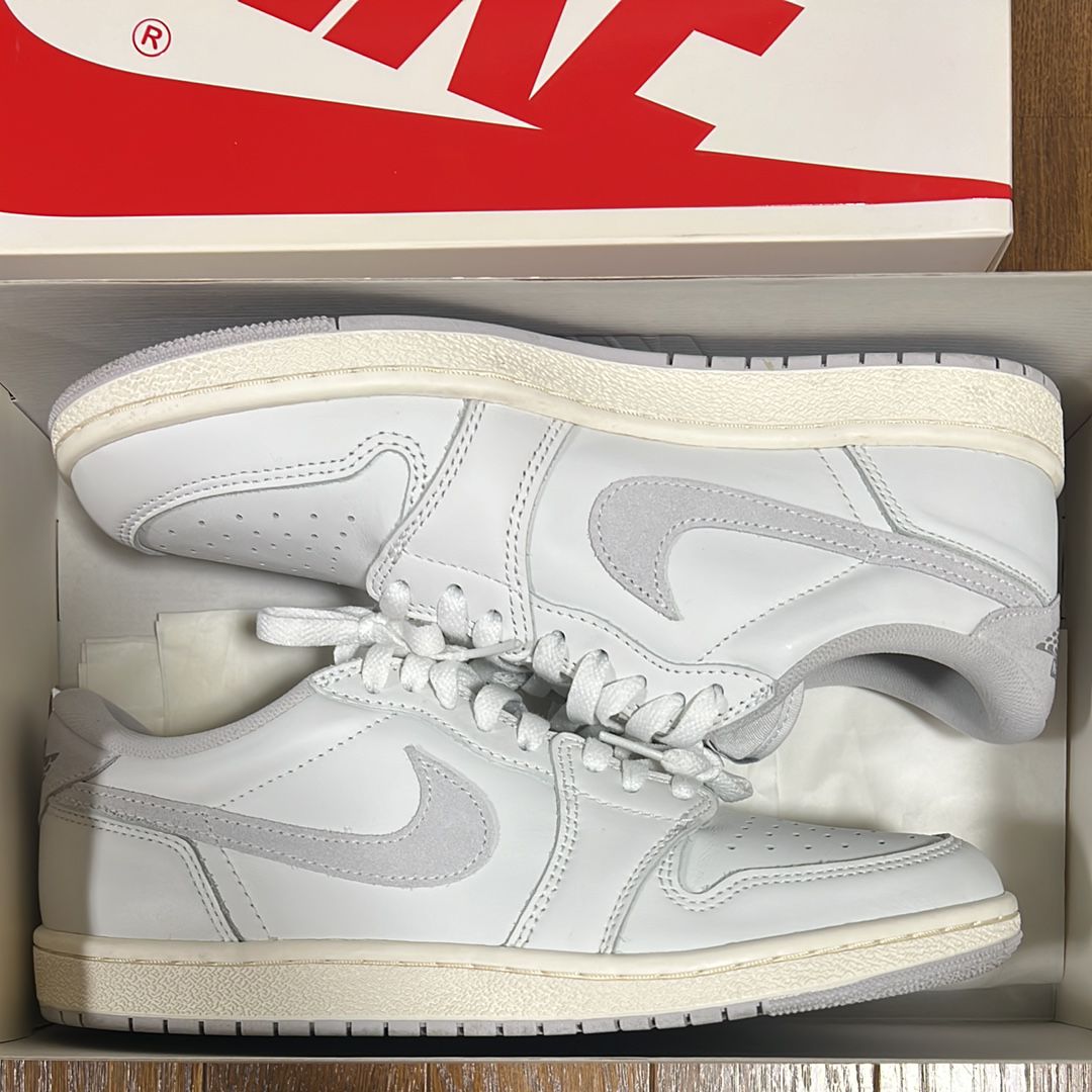 27.5 cm air jordan 1 low 85 ニュートラルグレー 中古 ナイキ エアジョーダン1 ロー 85 ニュートラルグレー Nike Air