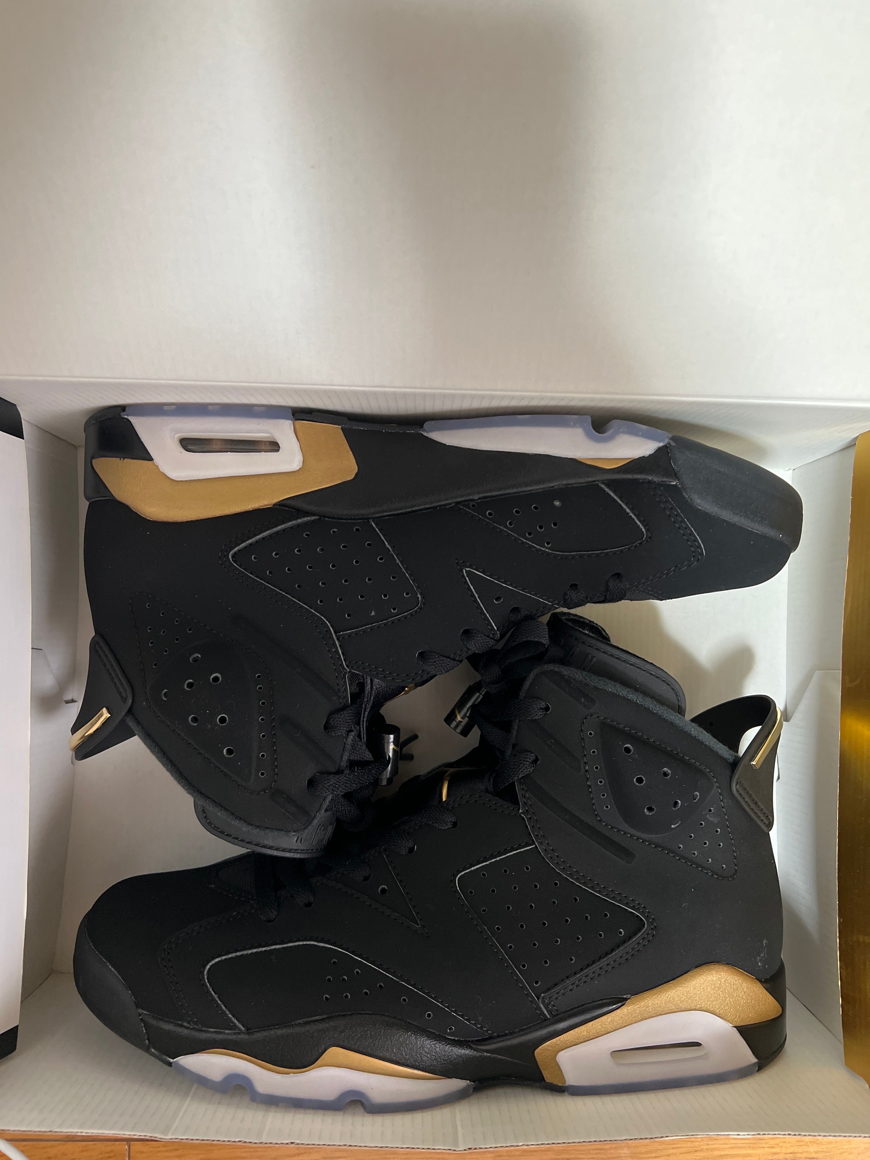 Nike Air Jordan 6 DMP "Black/Metallic Gold" (2020)  