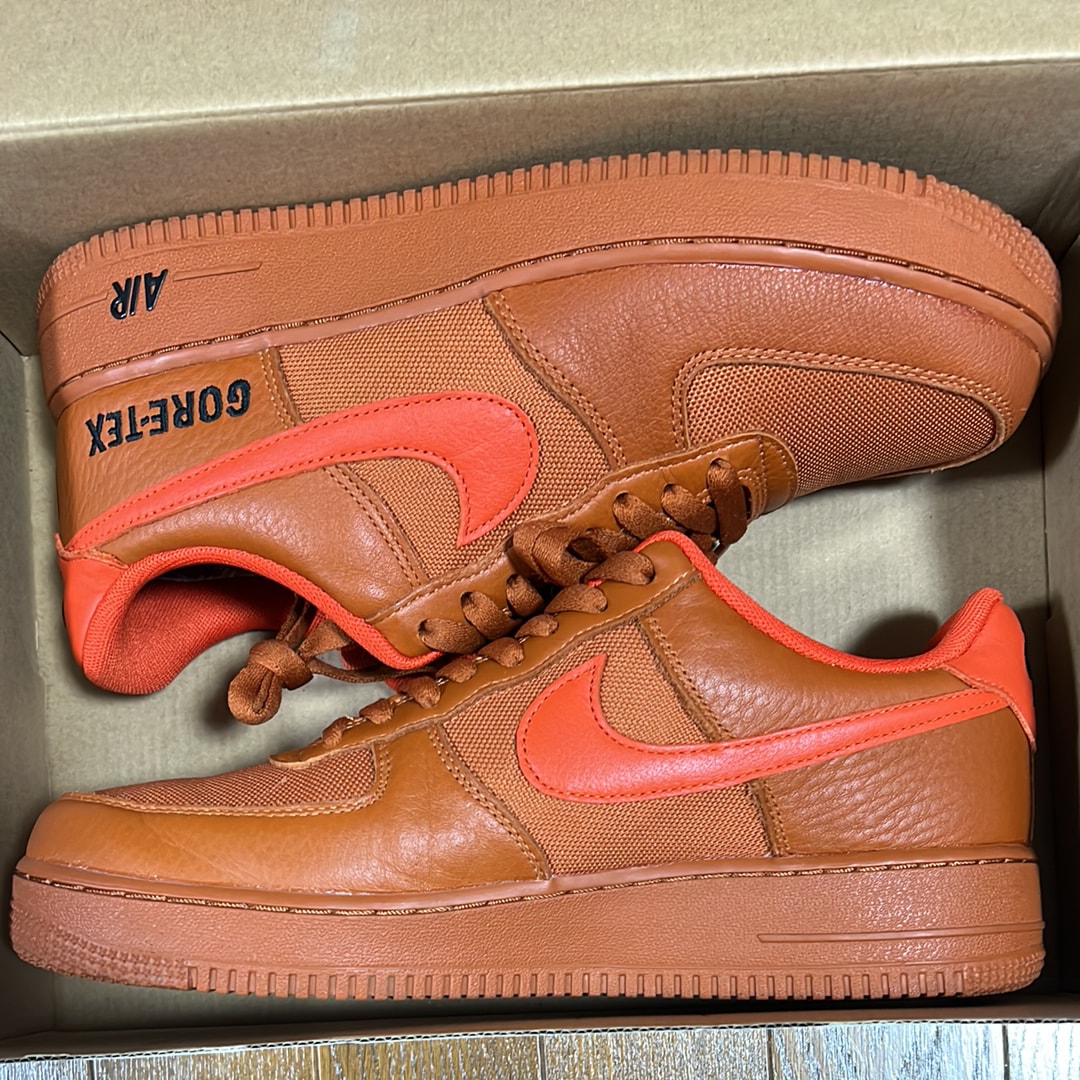 NIKE AIR FORCE 1 LOW GORE-TEX "DESERT ORANGE"