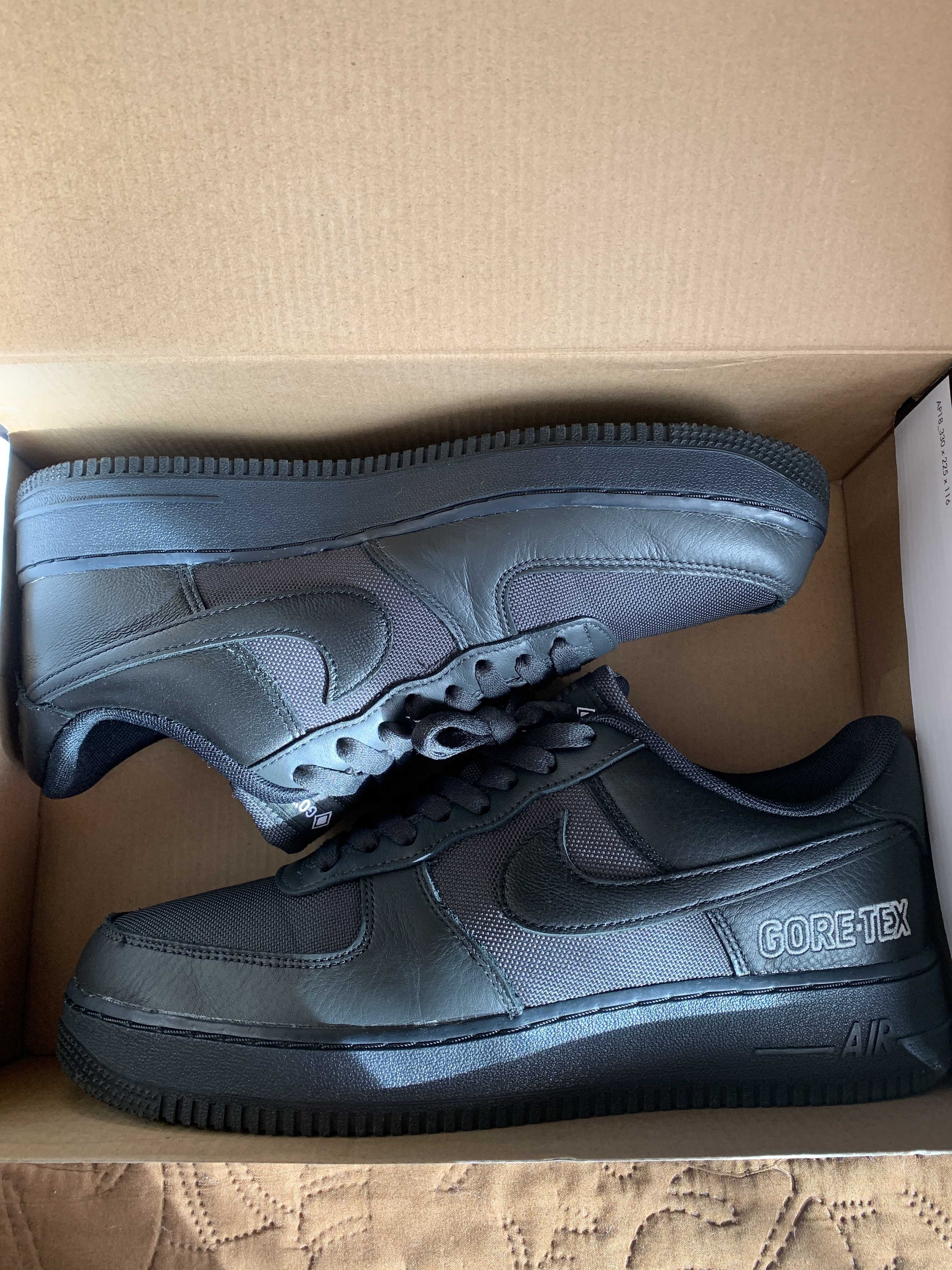 Nike Air Force 1 Low Gore-Tex "Black"