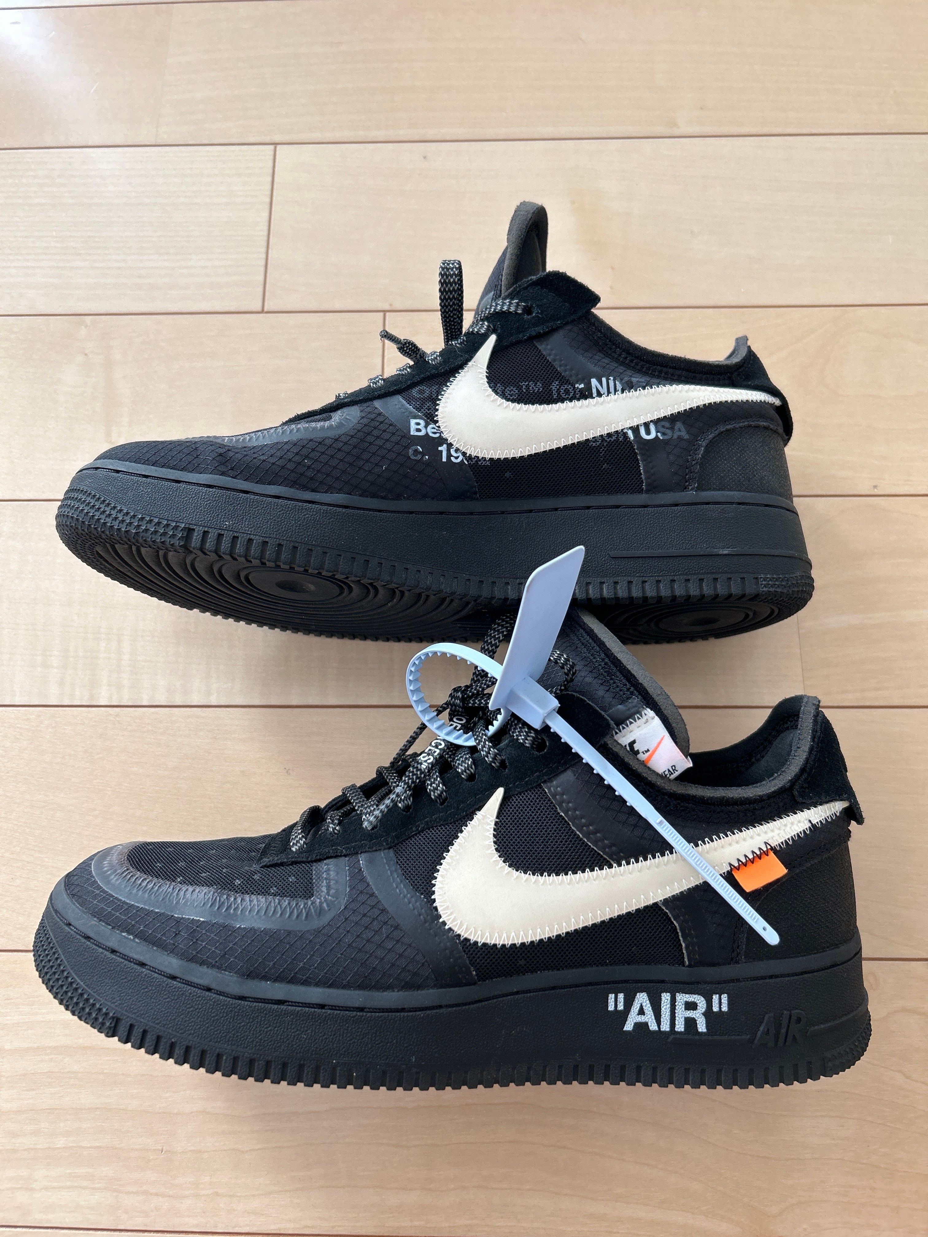 Off-White × Nike Air Force 1 Low "Black"