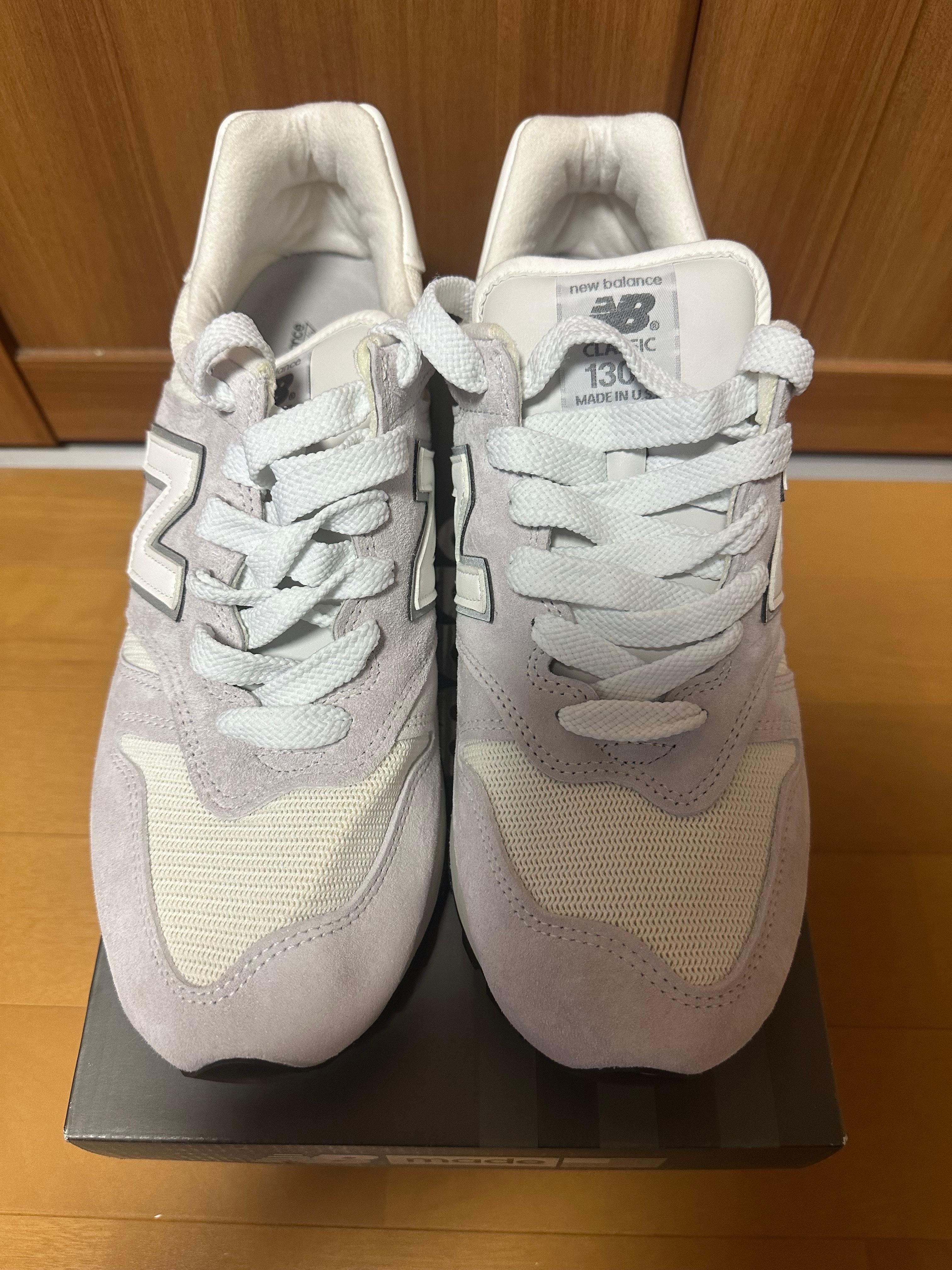 ニューバランス M1300CLW "ホワイト/グレー"