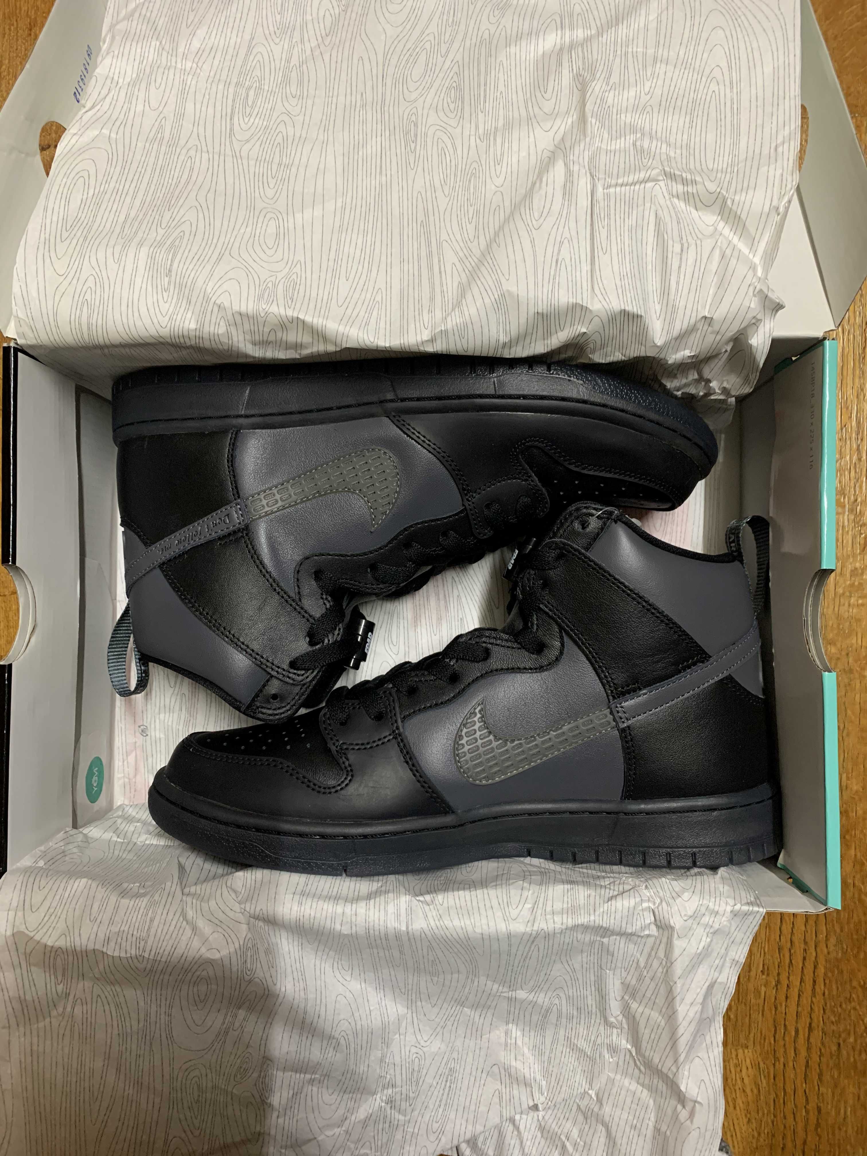 Nike SB Dunk High Pro PRM "Black"