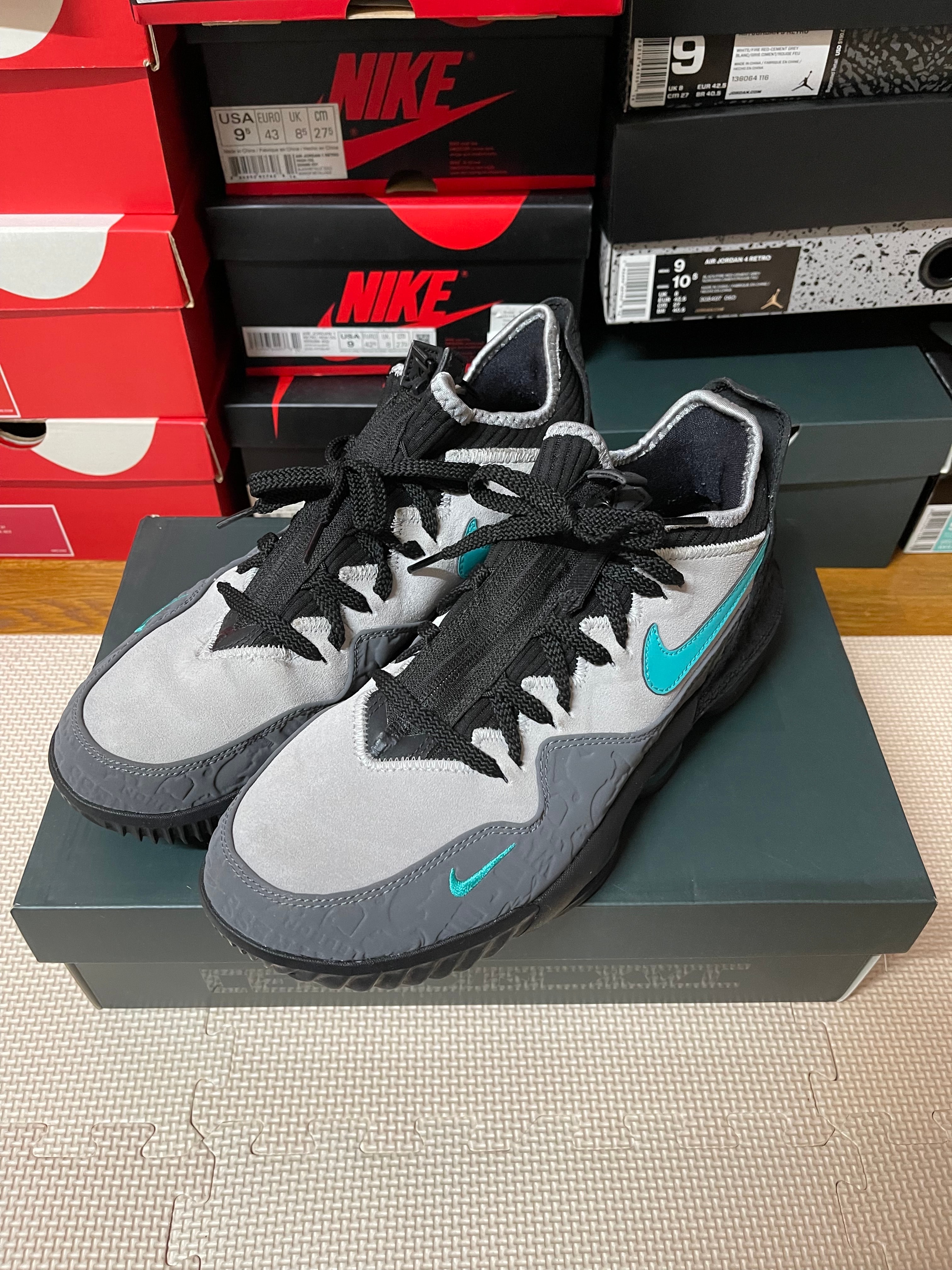 atmos × Nike LeBron 16 "Clear Jade"