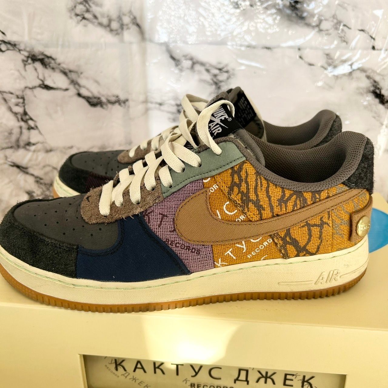 Travis Scott × Nike Air Force 1 Low Cactus Jack "Multi Color"