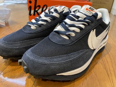 Fragment × sacai × Nike LD Waffle "Blackended Blue"