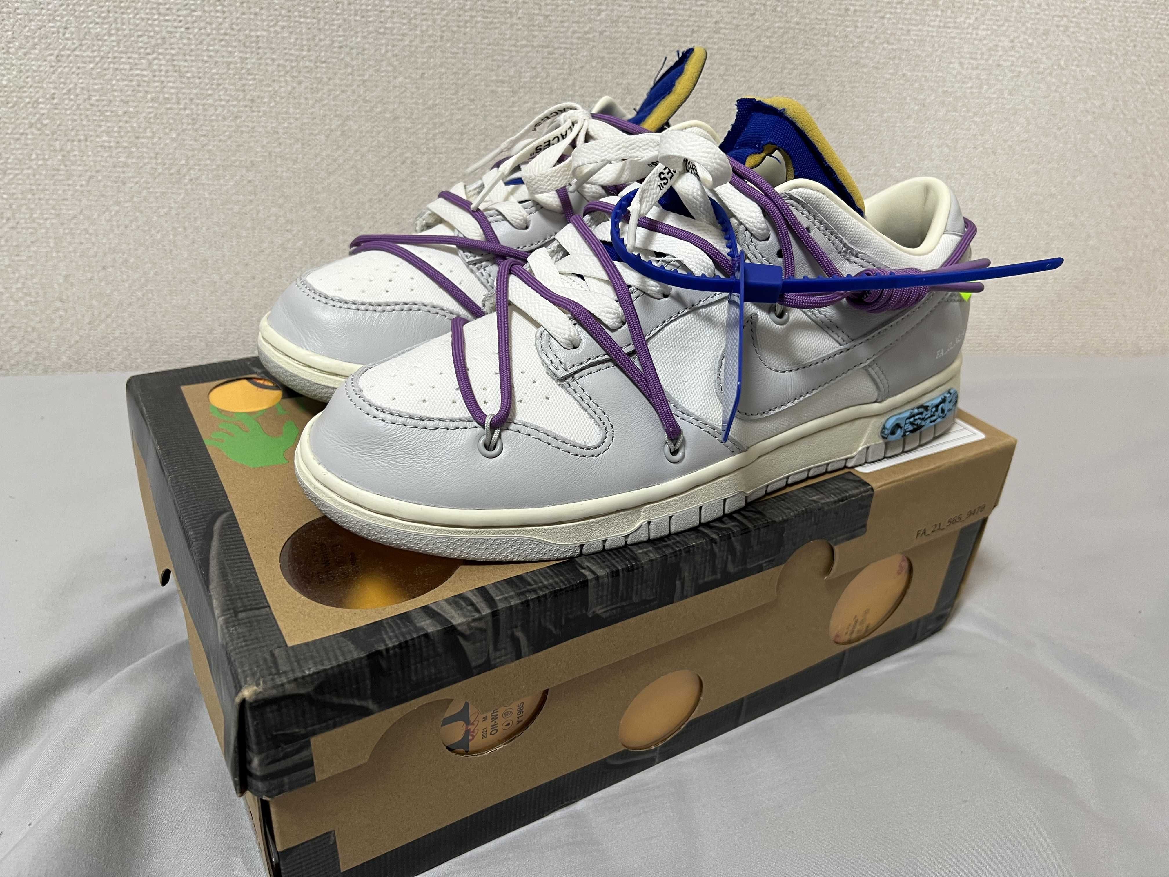 Off-White × Nike Dunk Low 1 of 50 "Lot.48" 