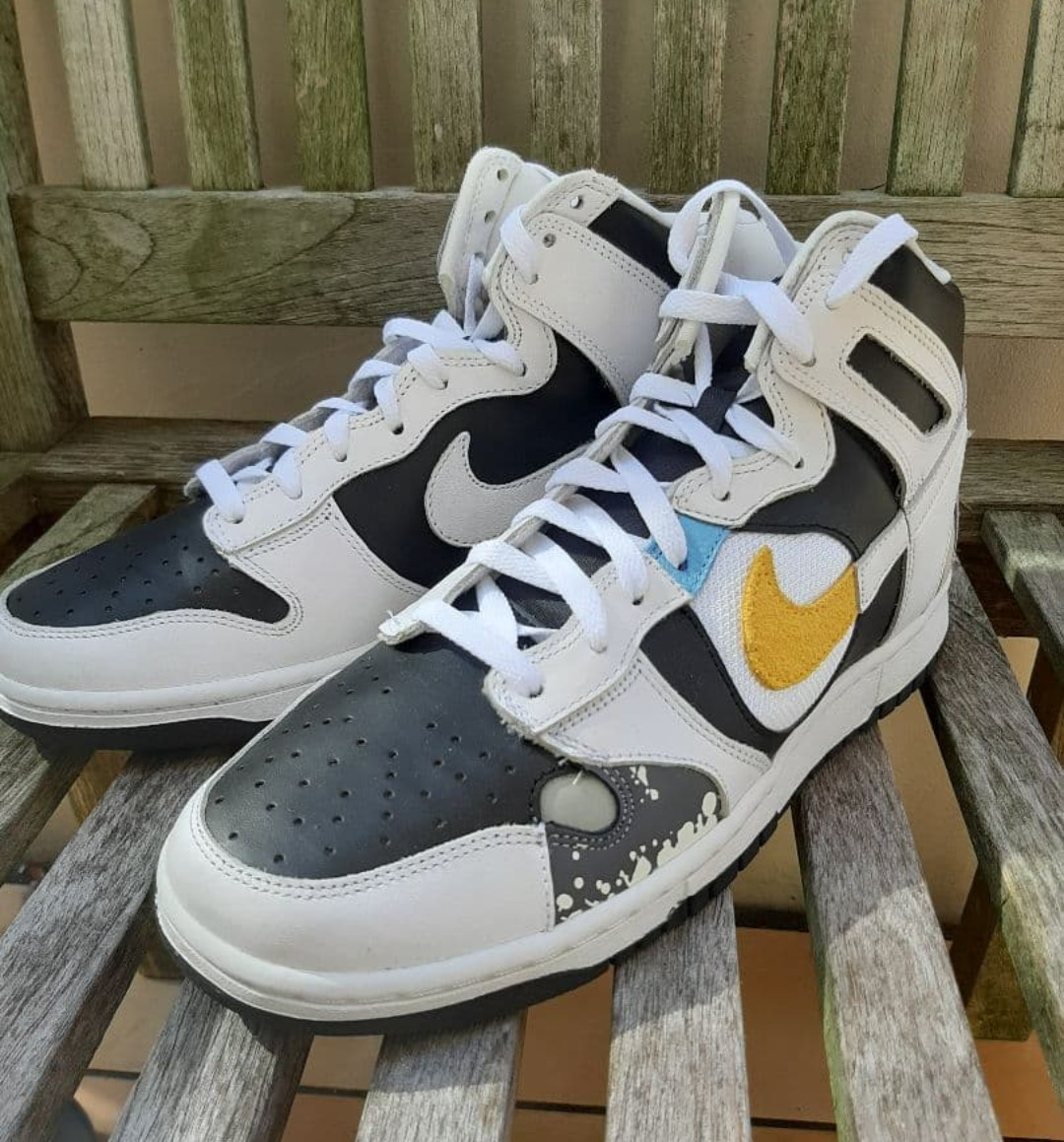 Nike Women's Dunk High "White and Black"
